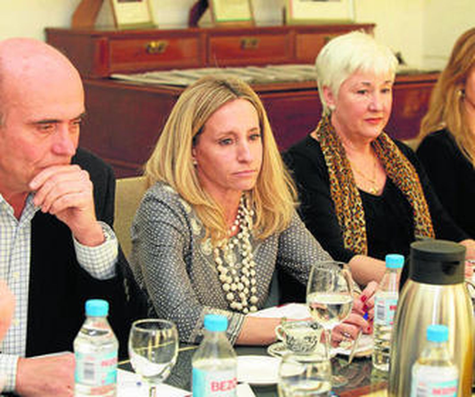 Fernando Sánchez, Beatriz Perales y Águeda Alonso.