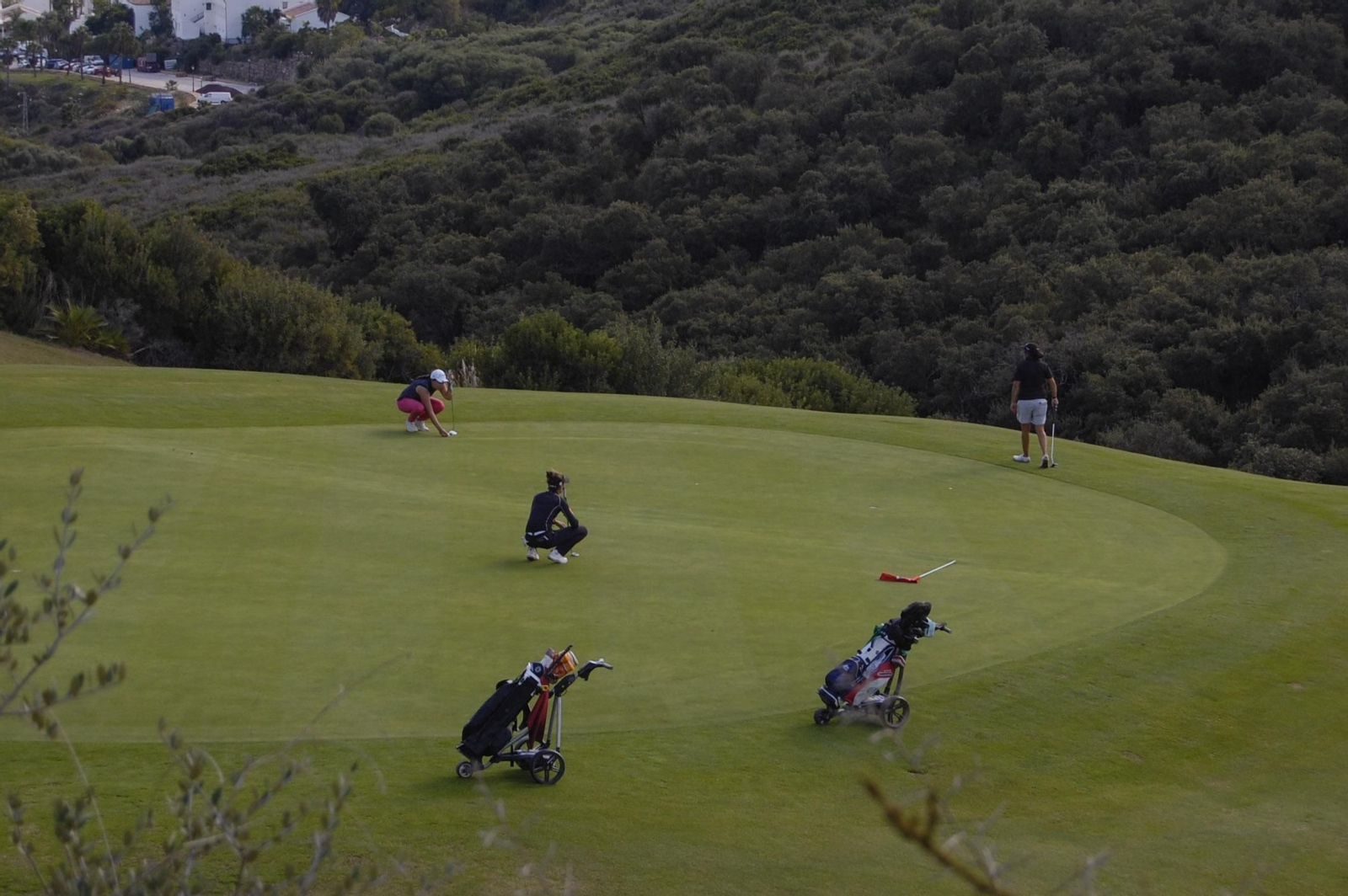 Las fotos de la primera jornada del Santander Campeonato de España Femenino de golf, en La Hacienda, San Roque