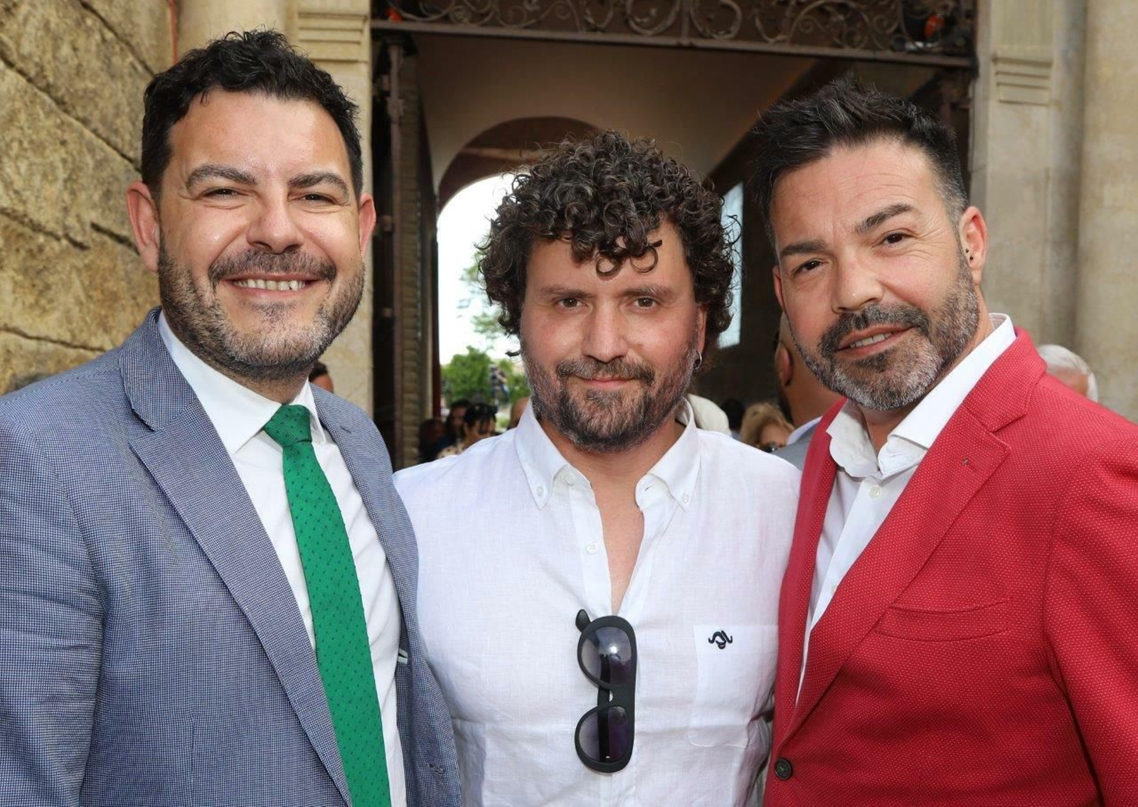 Luis Fernández, Peter Alexander (dueño de Zoko) y Germán Fernández