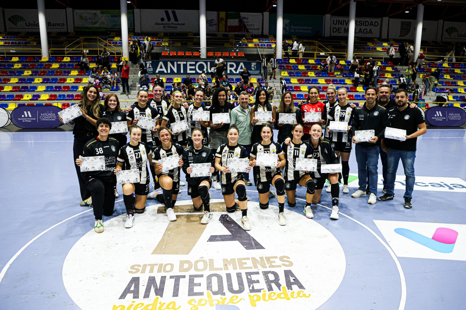 Las fotos del Costa del Sol - Pontinia de la EHF Cup