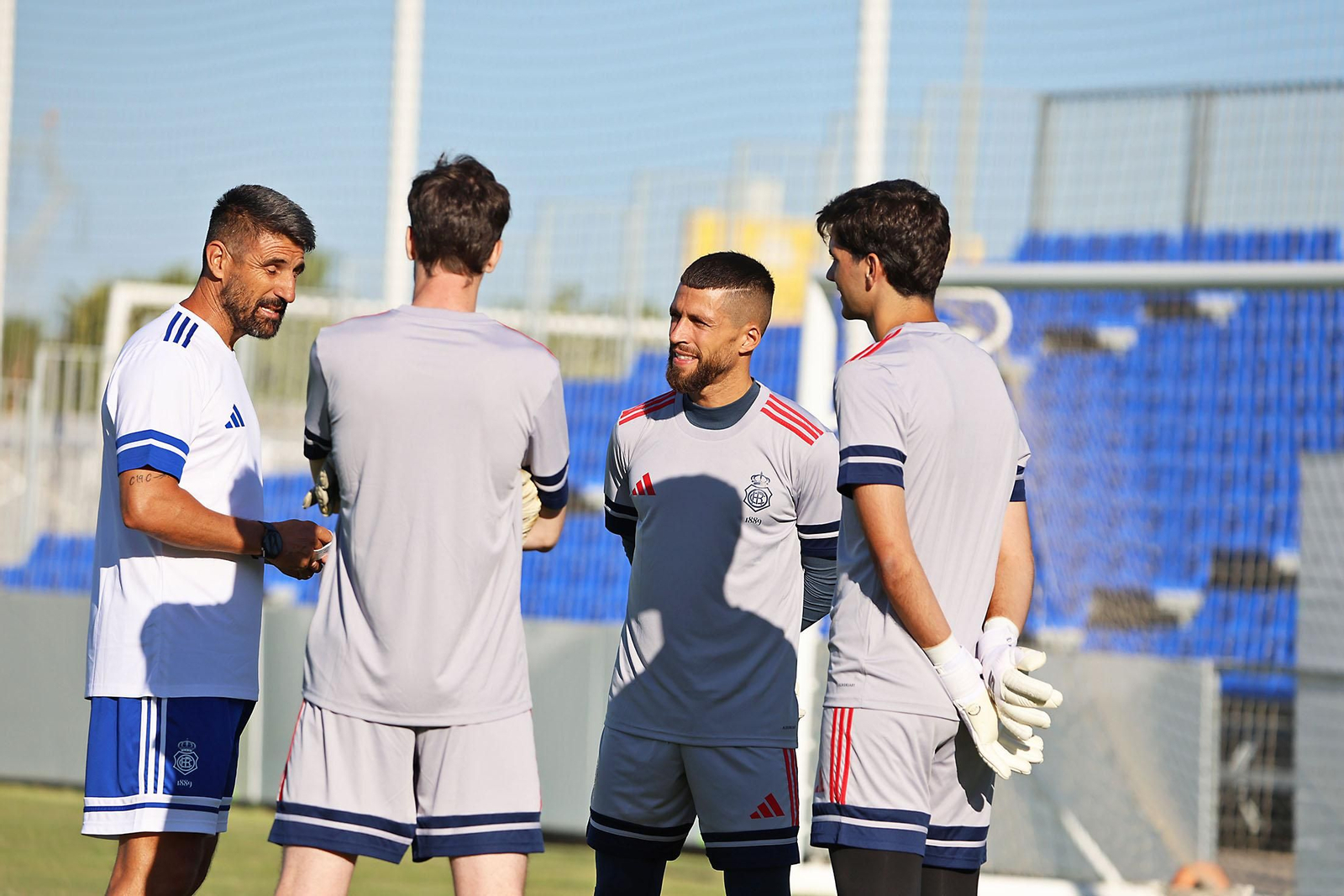 Las imágenes del primer entrenamiento del del Recreativo de Huelva