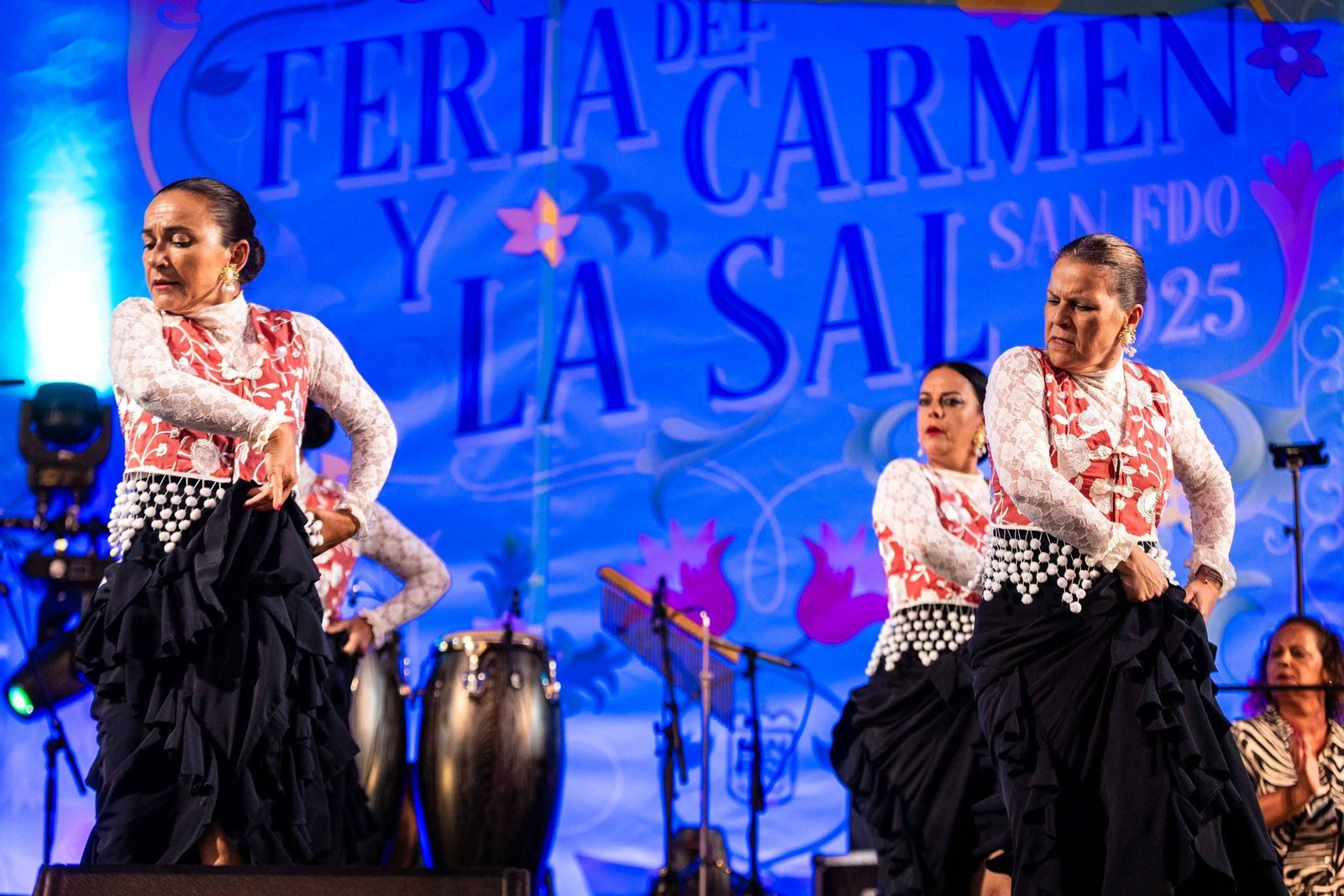 Las imágenes del último día de la Feria del Carmen y de la Sal en San Fernando