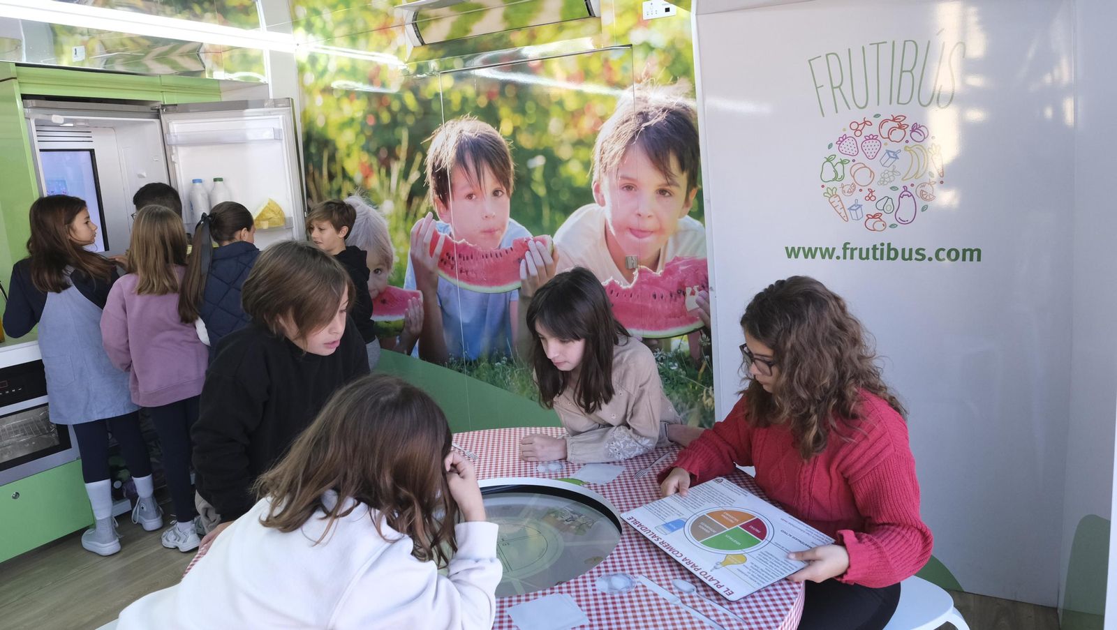 El Fritibús escolar, en imágenes