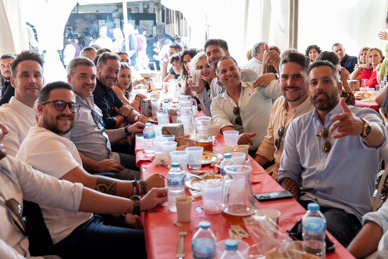 El ritmo no para en la Feria de San Lucas