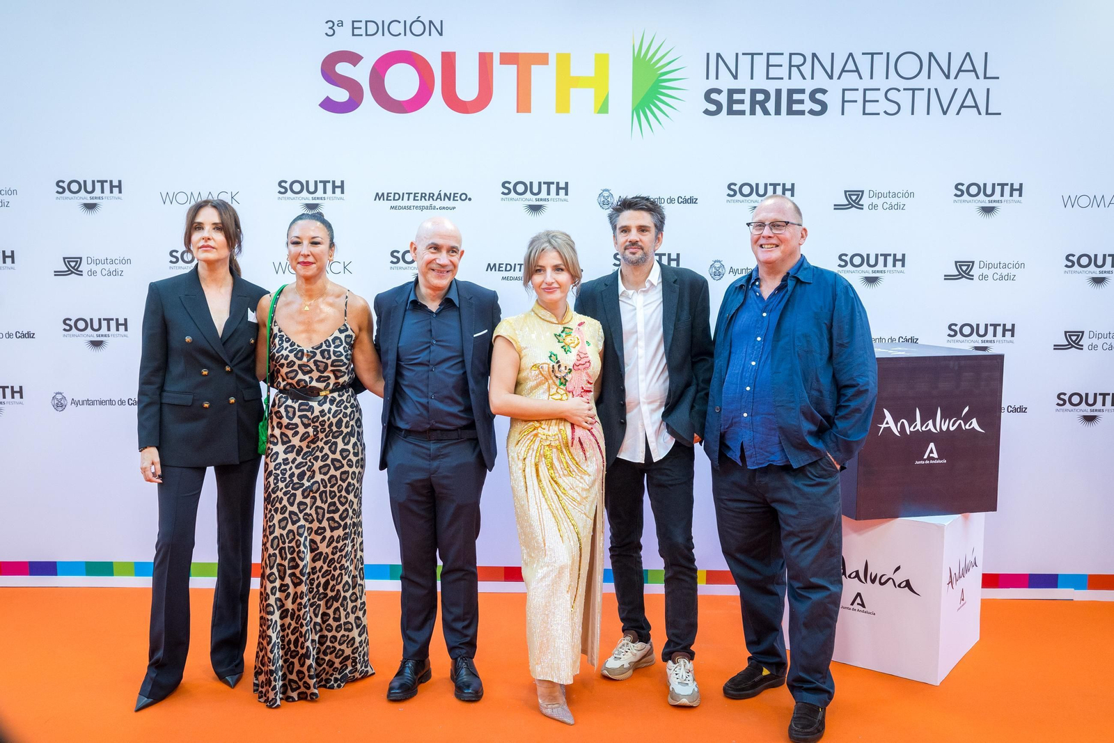 Imágenes de la alfombra roja del viernes 12 del South Series Festival