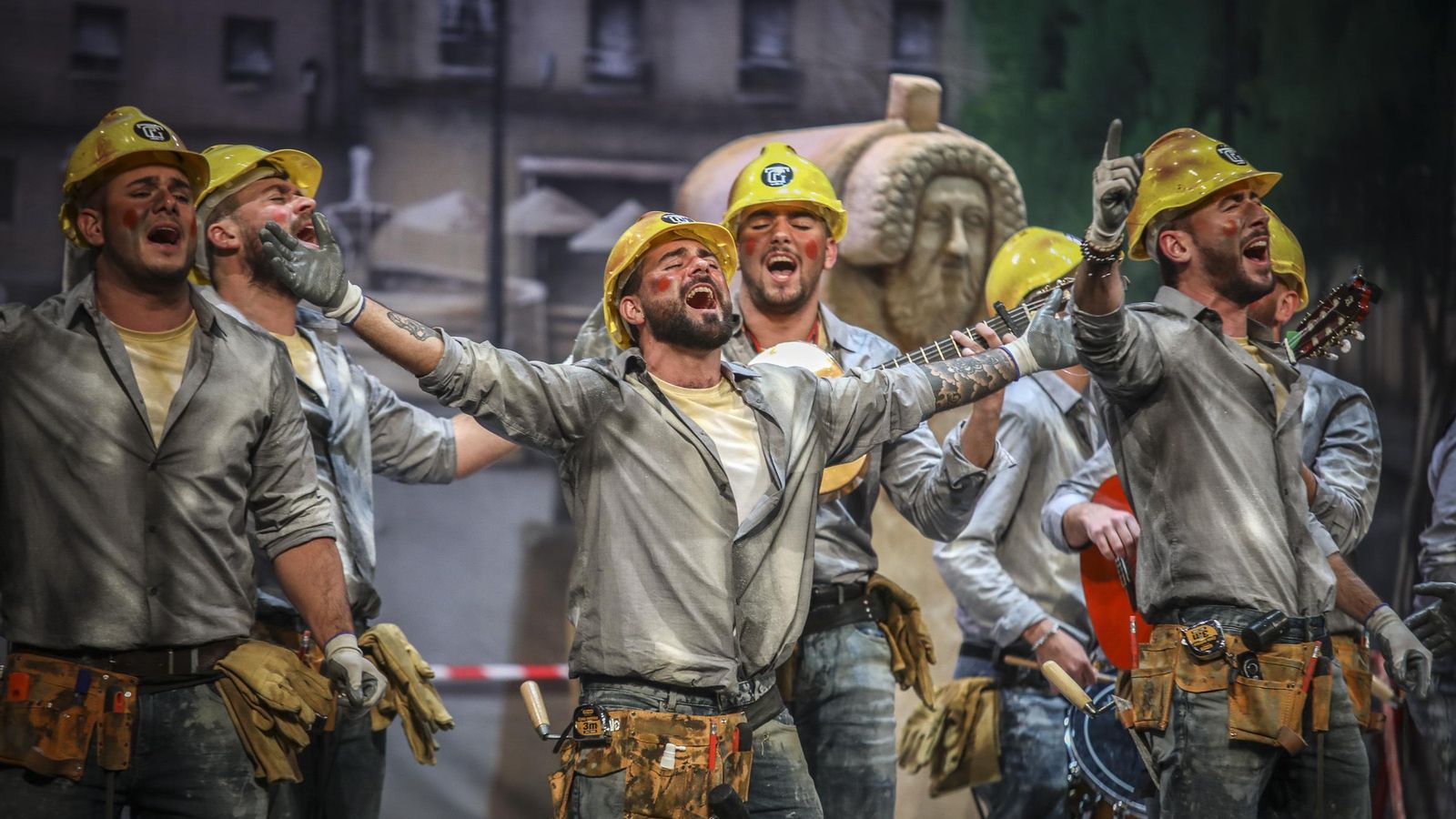 La comparsa '¡Quieto todo el mundo!', en 2020.