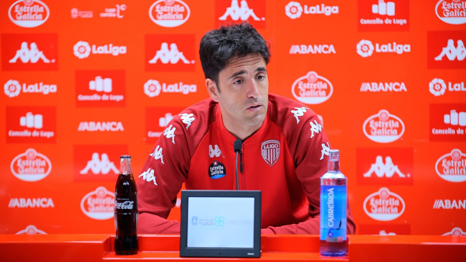 Íñigo Vélez, entrenador del CD Lugo