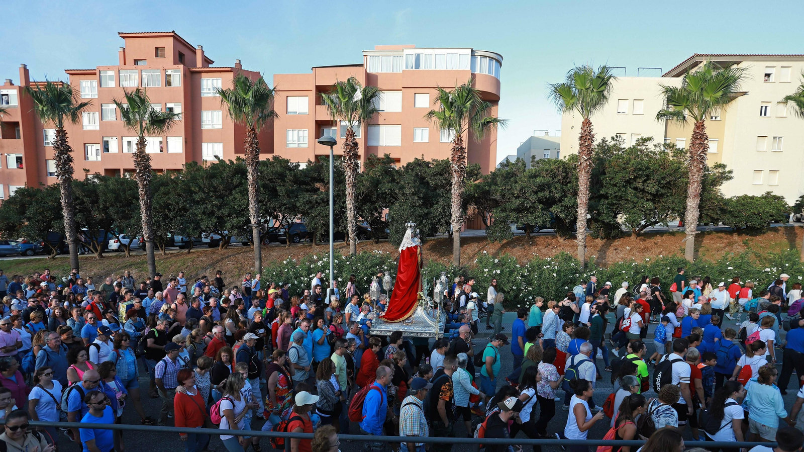 Las mejores fotos del regreso de la Virgen de la Luz en Tarifa