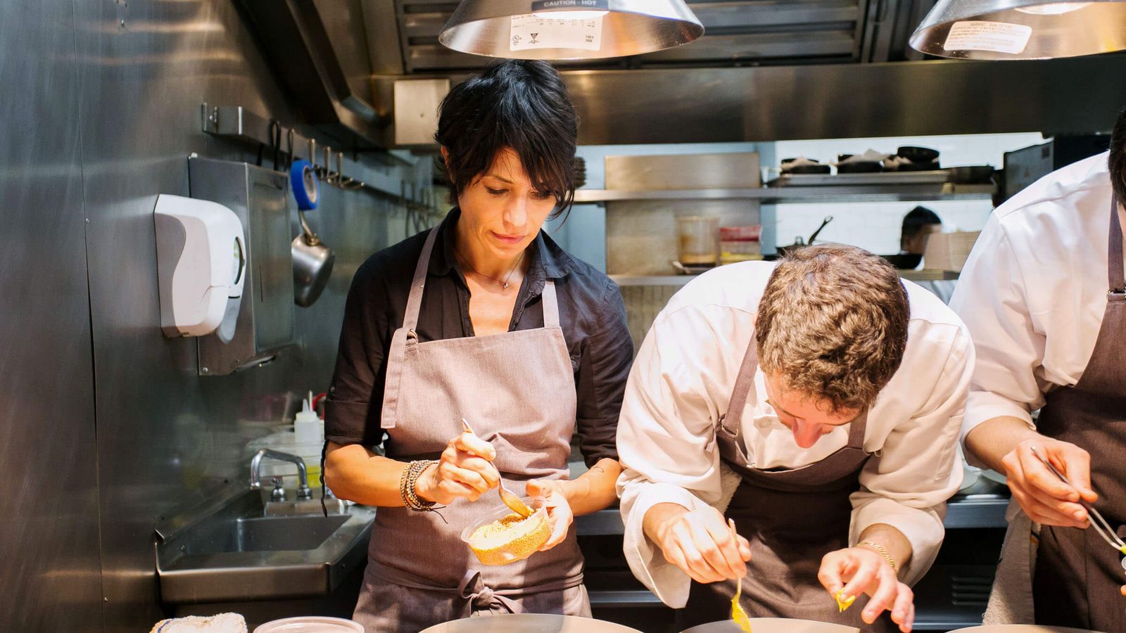 Dominique Creen, la única  chef que logró tres estrellas en los 90.