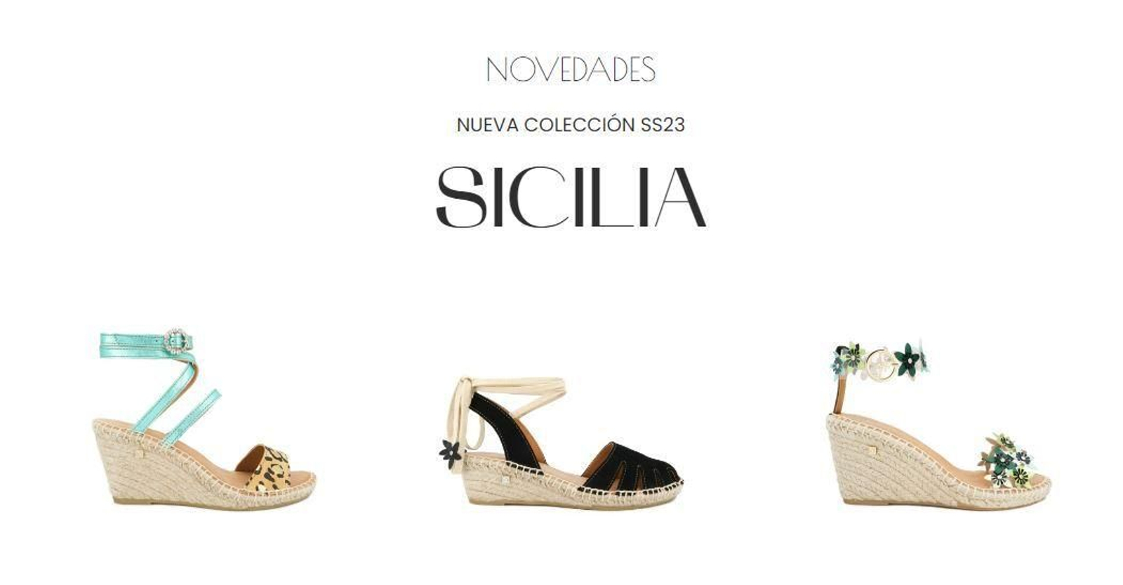 Alguna de las novedades de Patricia Rosales.