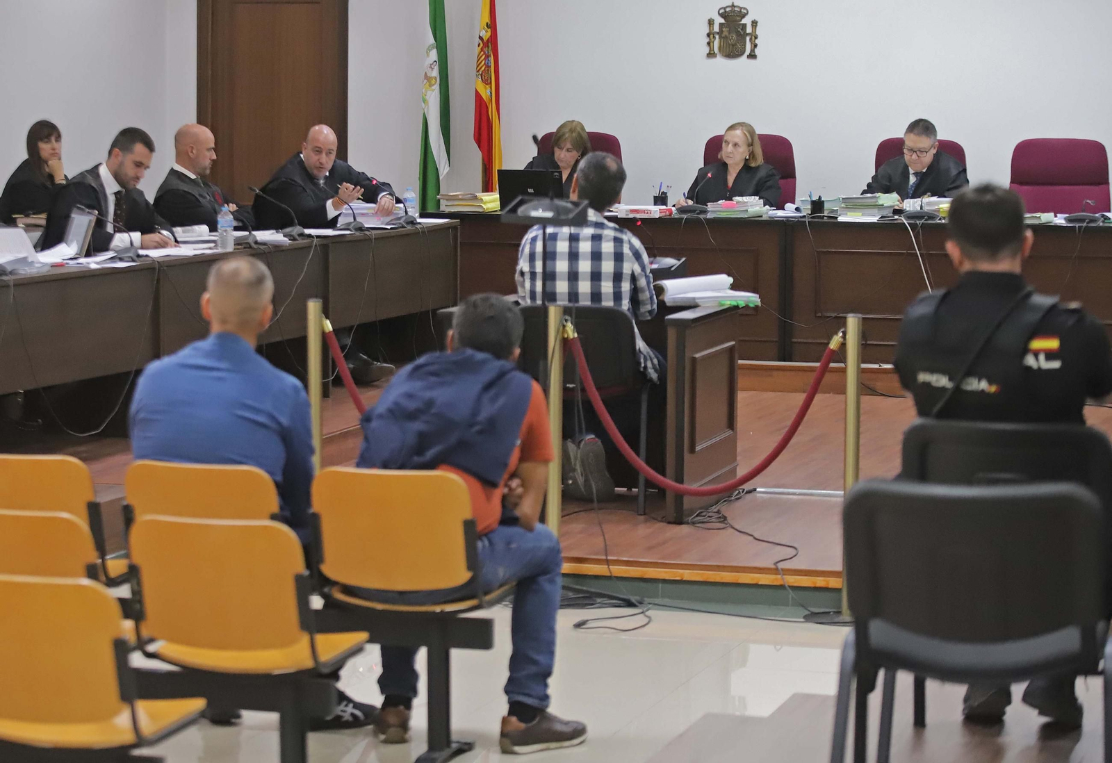 Fotos de la tercera sesión del juicio del Rúa Mar en Algeciras