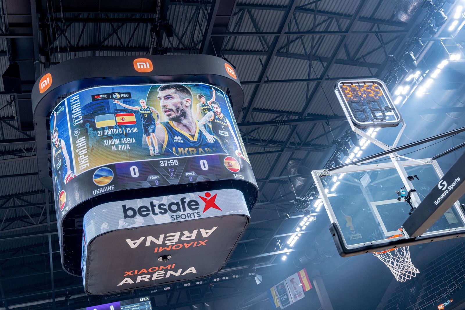 Las mejores fotos del Ucrania-España de baloncesto