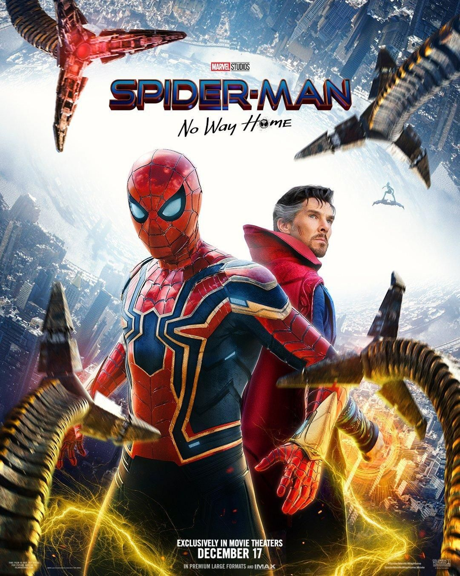 Segundo poster de 'Spider-man: No Way Home'.