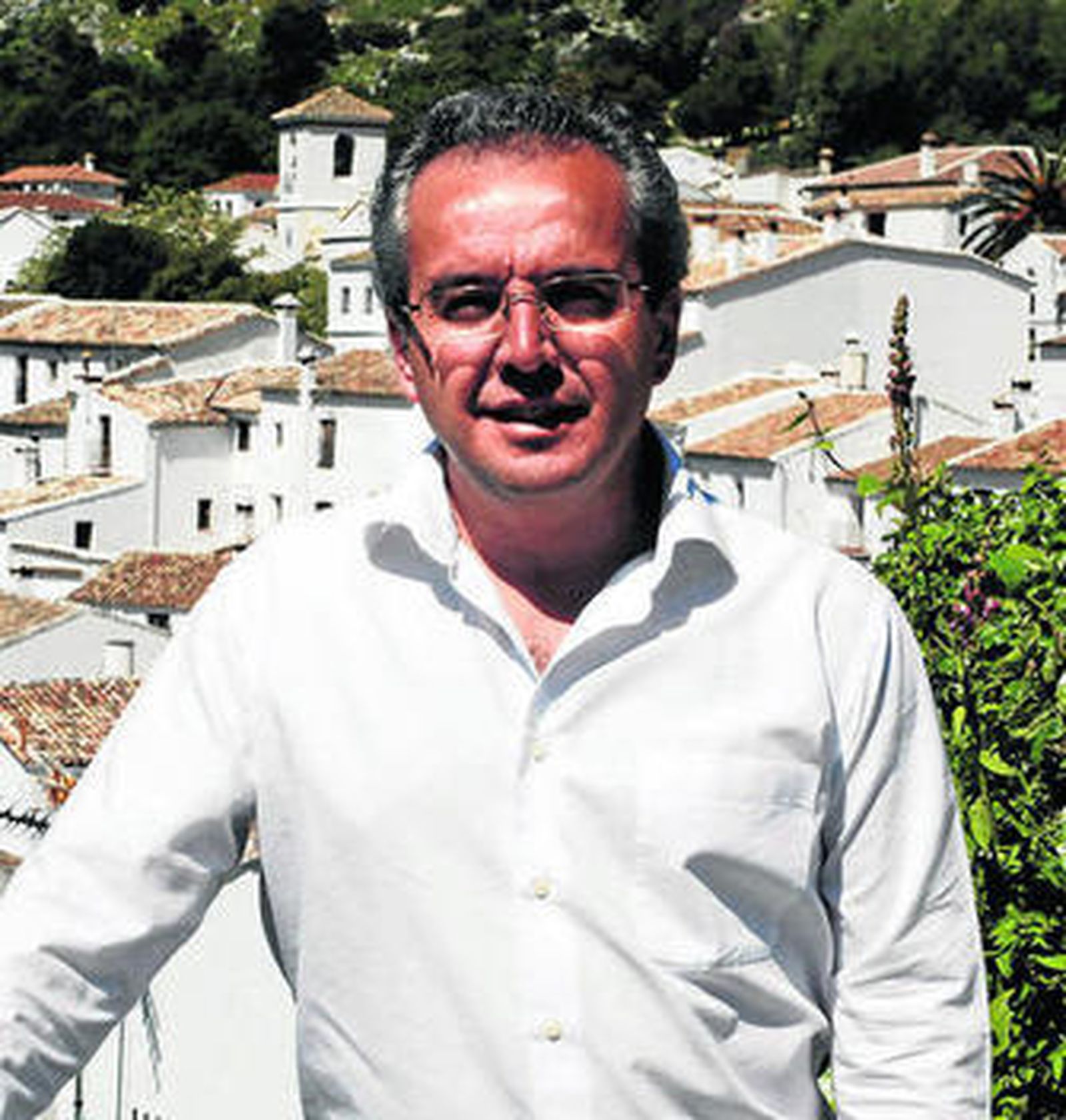 Alfonso Moscoso, alcalde de Villaluenga del Rosario.