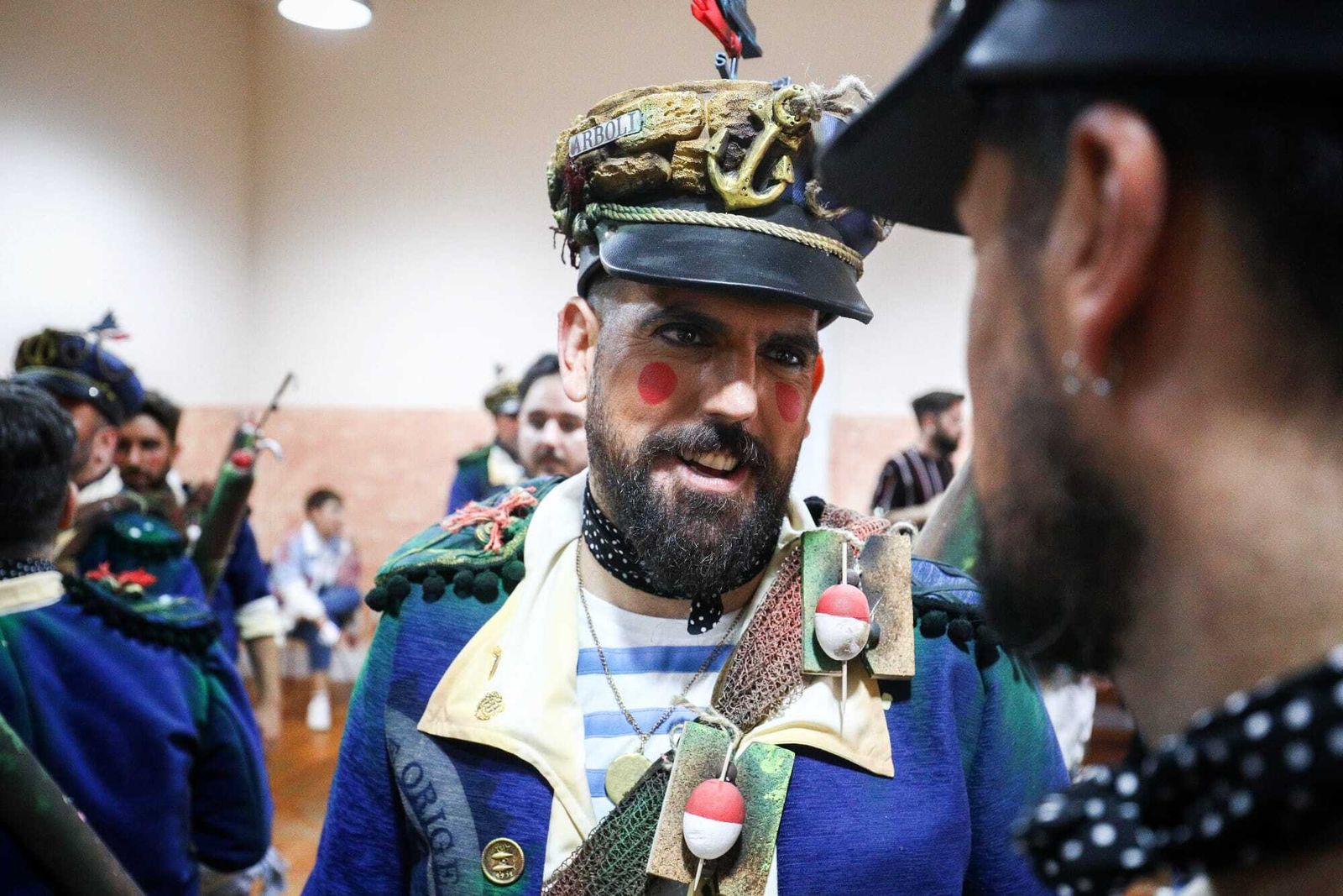 Ambiente en camerinos