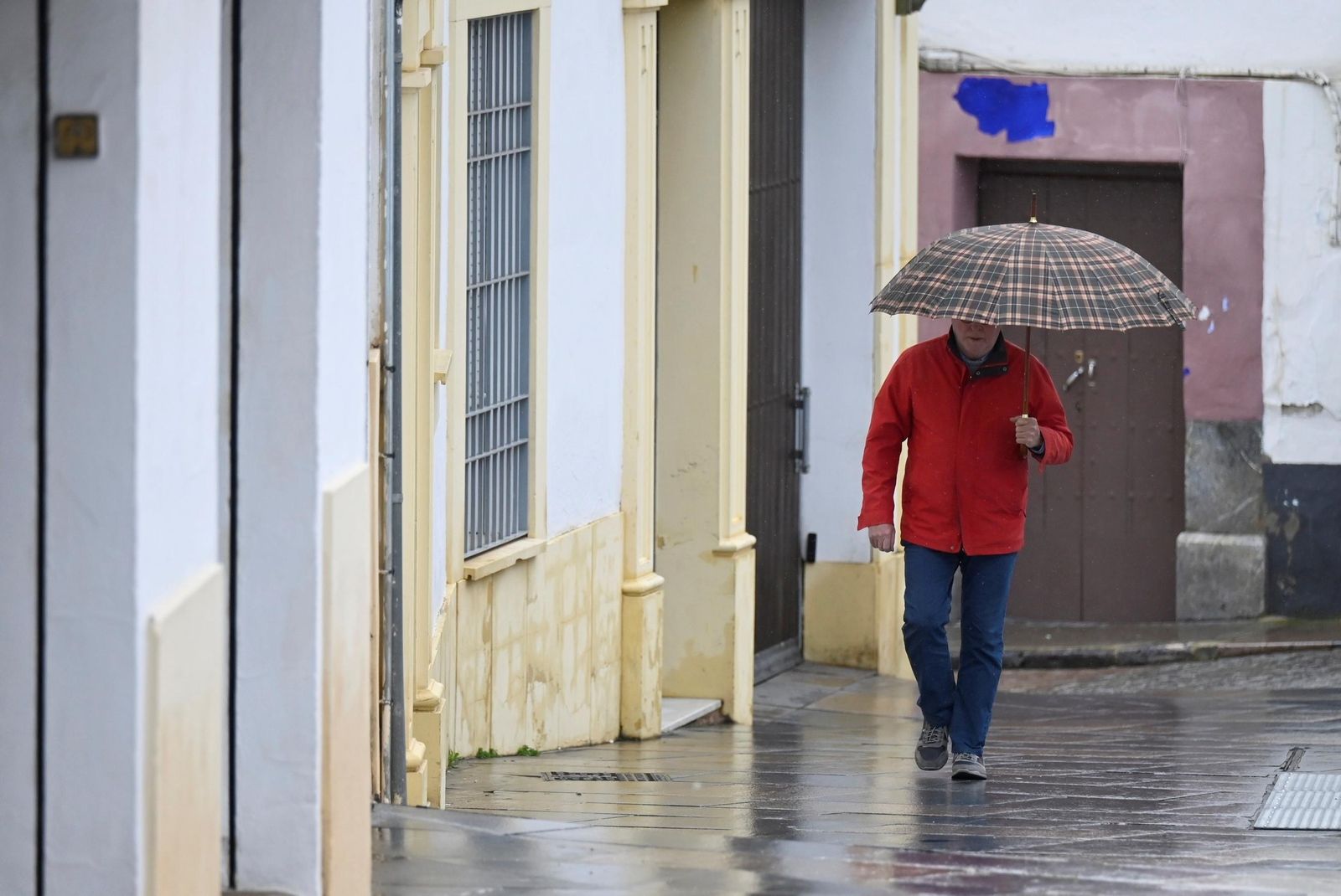 La lluvia que deja la borrasca Konrad en Córdoba, en imágenes