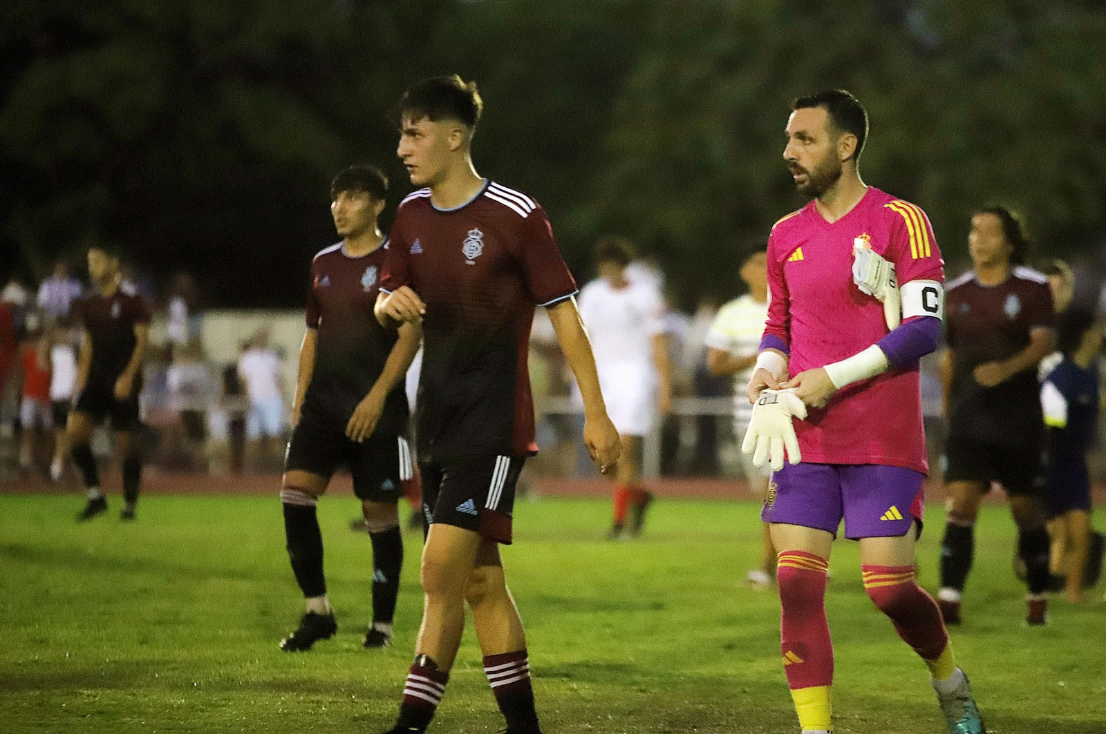 Imágenes del Recreativo de Huelva-Sevilla At en el Memorial Manuel González Rodríguez de Punta Umbría