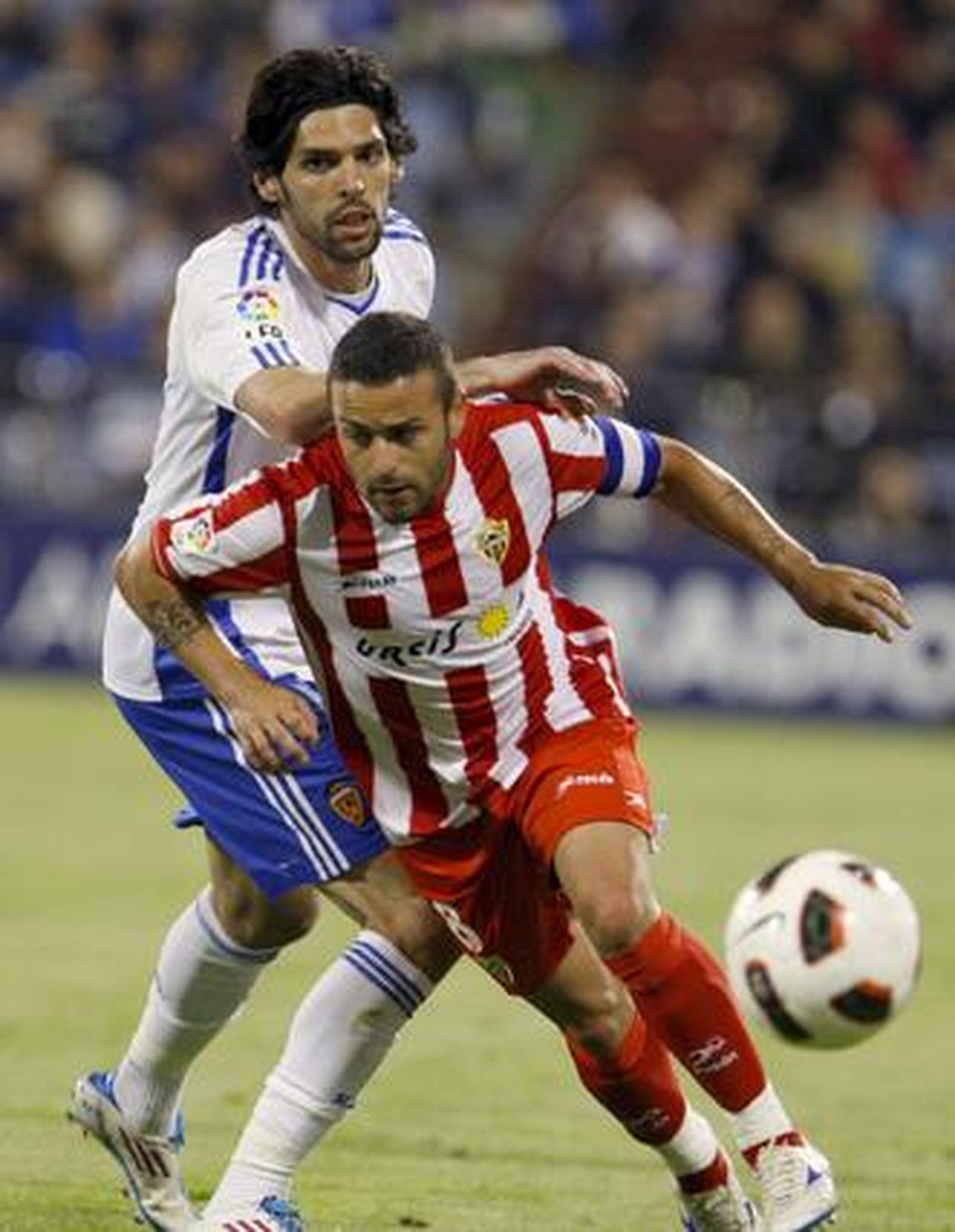 Los de Oltra, más colistas tras perder un crucial encuentro ante el Zaragoza.

Foto: Javier Cebollada/ EFE