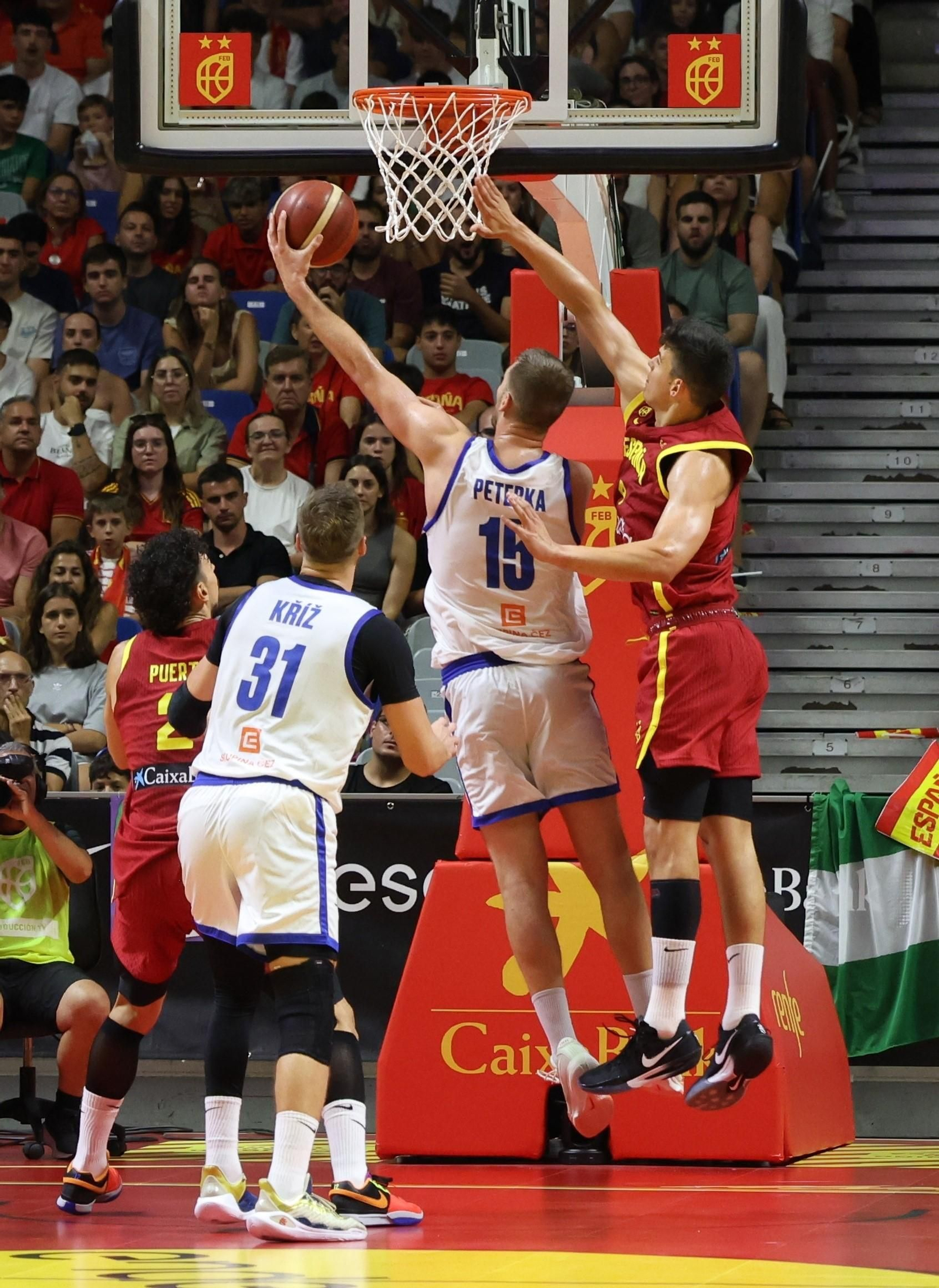 España-República Checa, en fotos