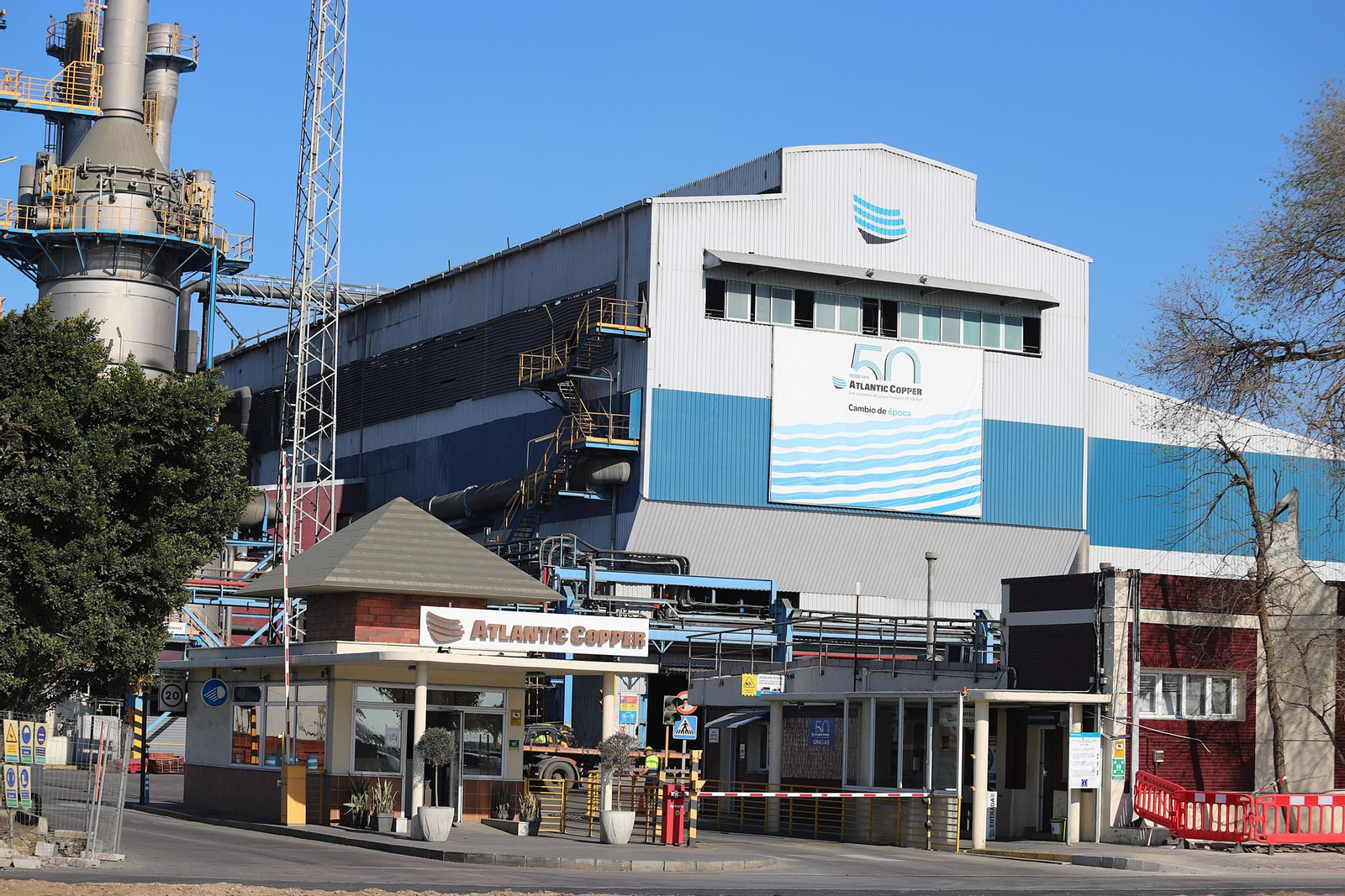 Instalaciones de Atlantic Copper.