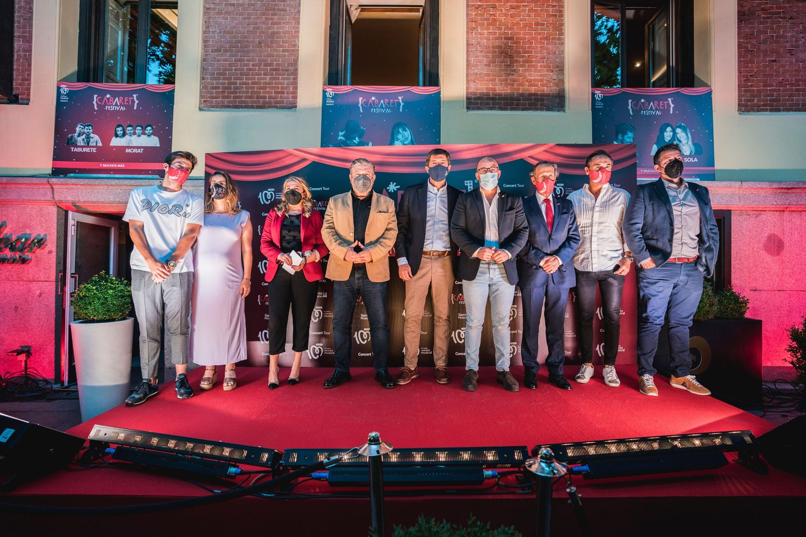 Imagen de la presentación en Madrid de la segunda edición del Cabaret Festival.