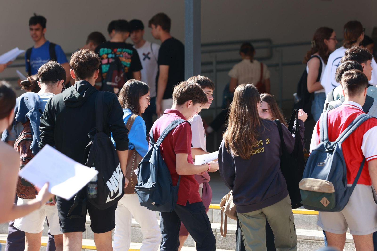 Estudiantes de la Universidad de Sevilla.