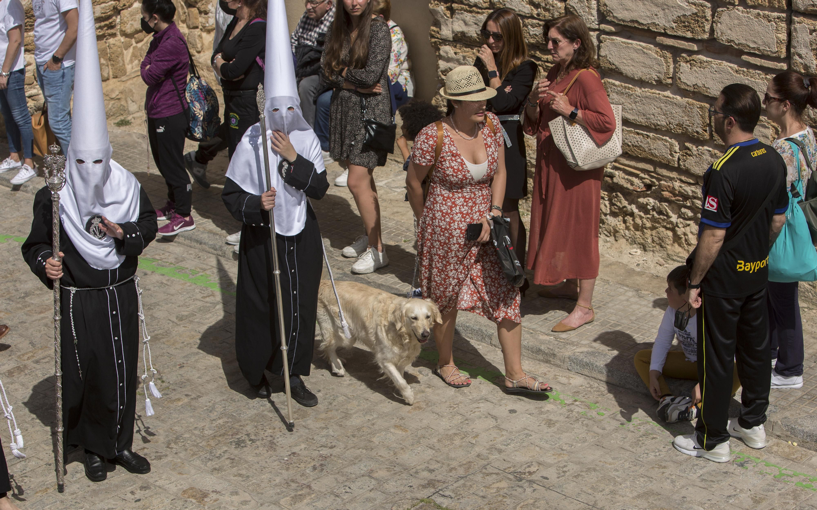 Las imágenes de la cofradía del Santo entierro en la Semana Santa de Cádiz 2022
