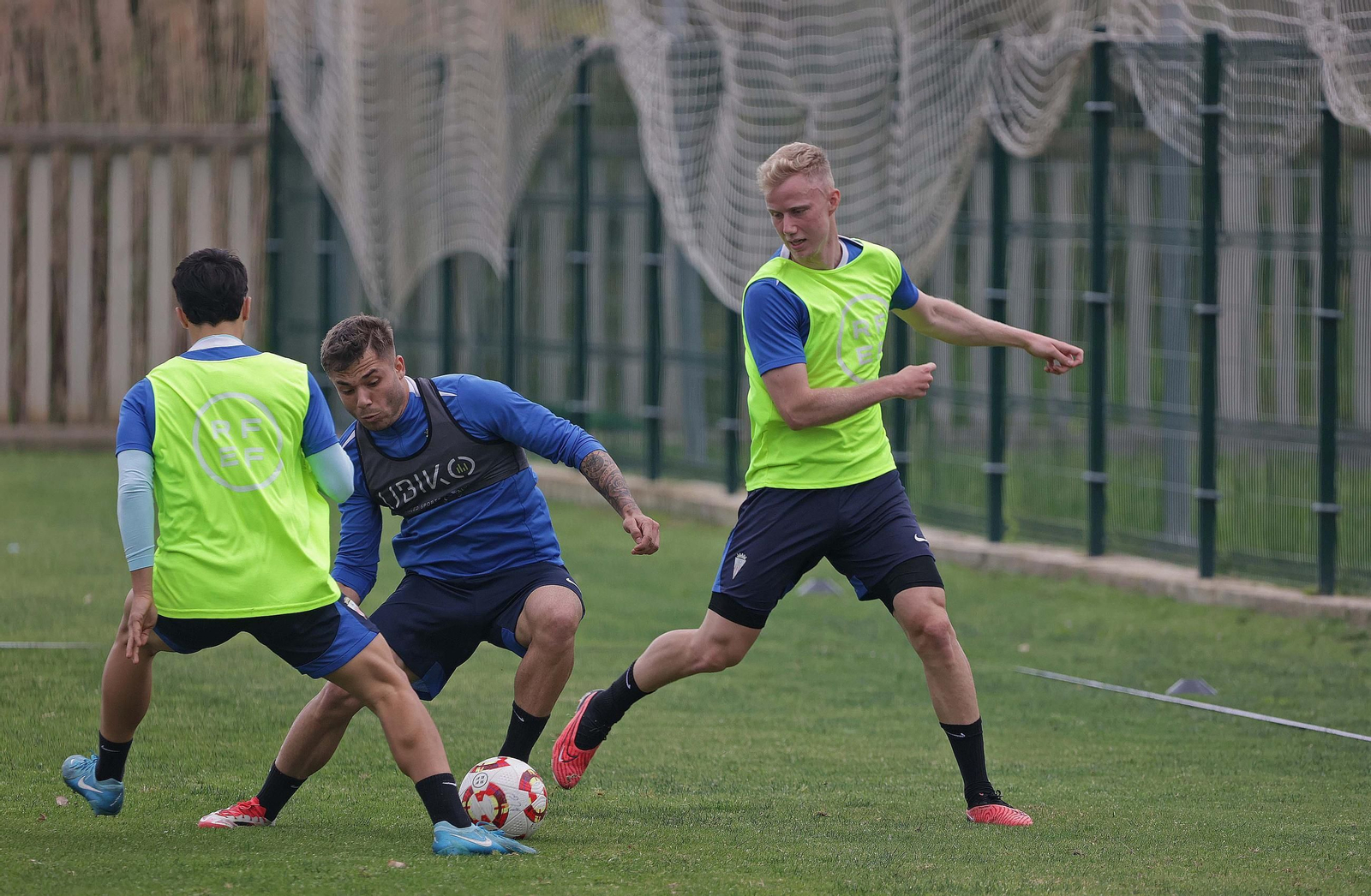 Fotos del entrenamiento del Algeciras CF en La Menacha