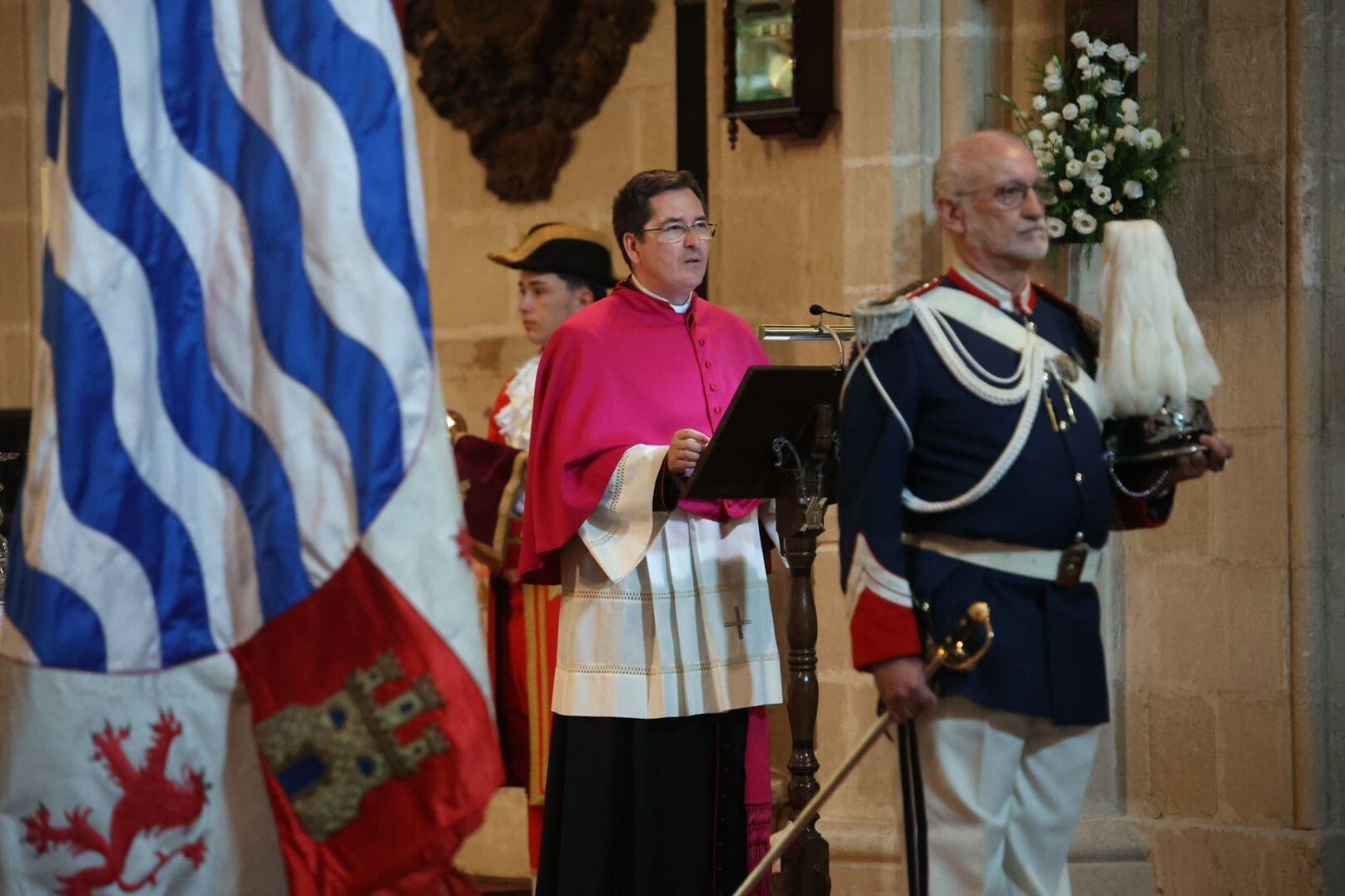 Traslado del Pendón en el día del patrón San Dionisio en Jerez