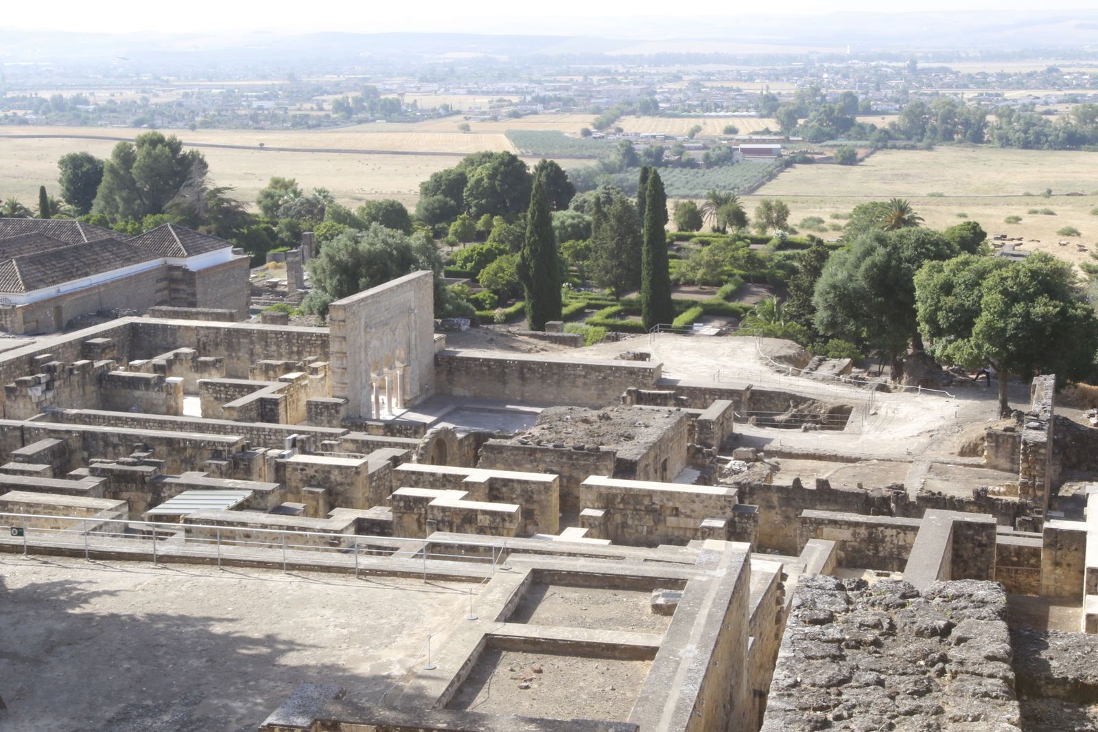Vista del conjunto arqueológico Medina Azahara.