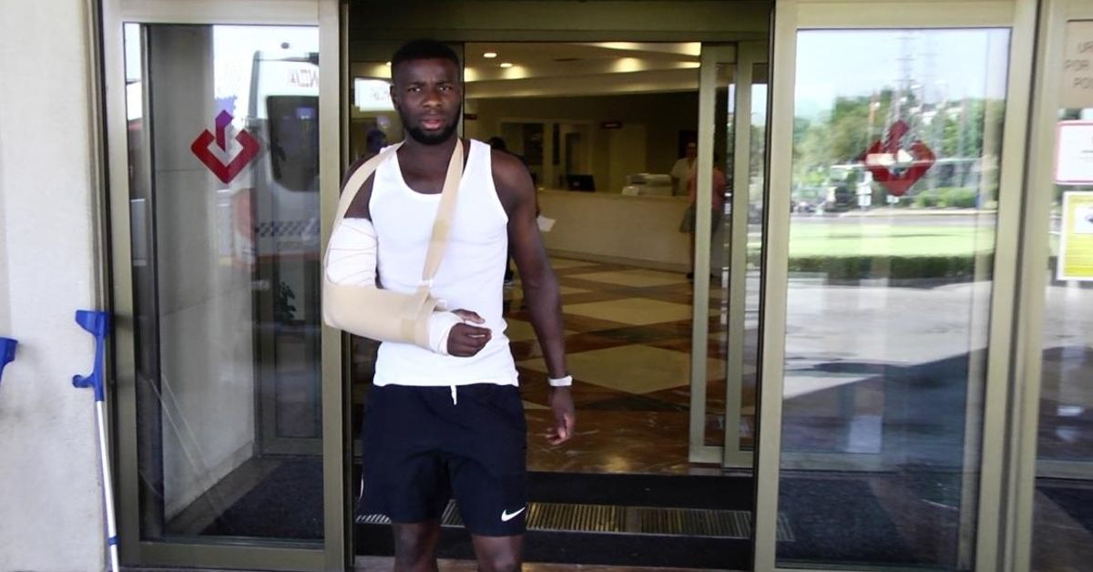 Amadou recibe el alta