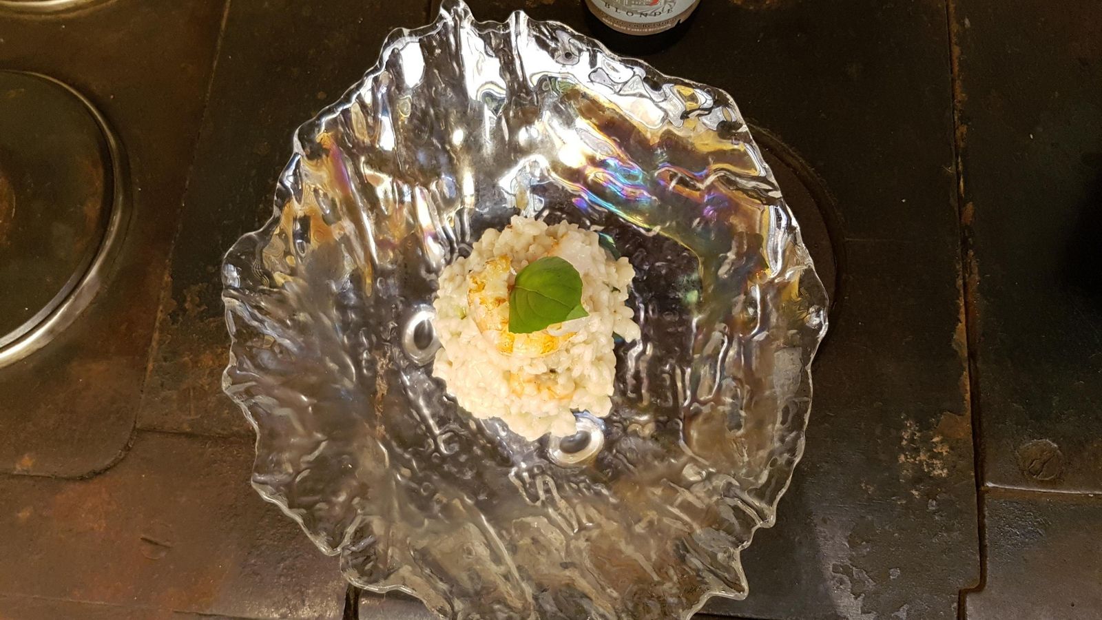 Risotto de calabacín.