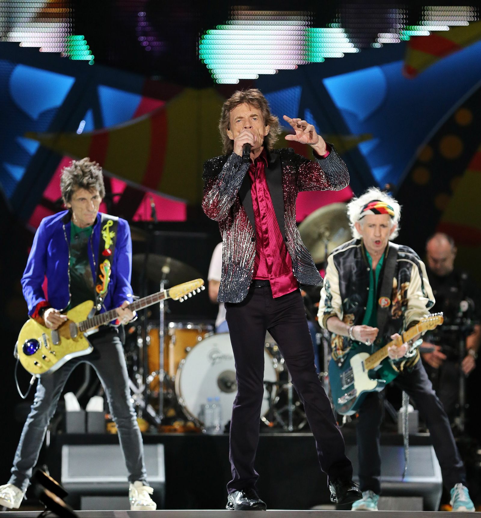 La legendaria banda de rock británica The  Rolling  Stones, en Cuba.