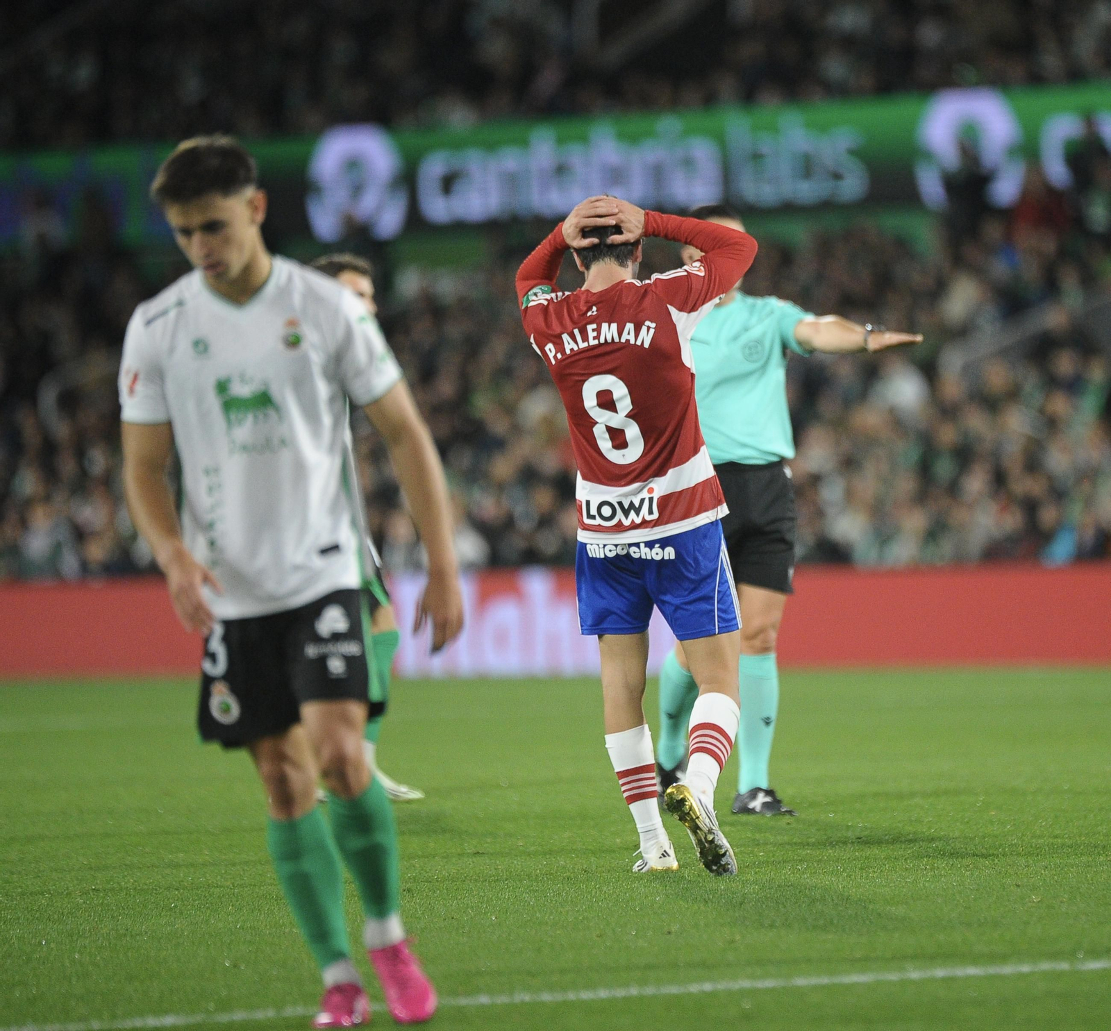 Las mejores imágenes del Racing-Granada CF