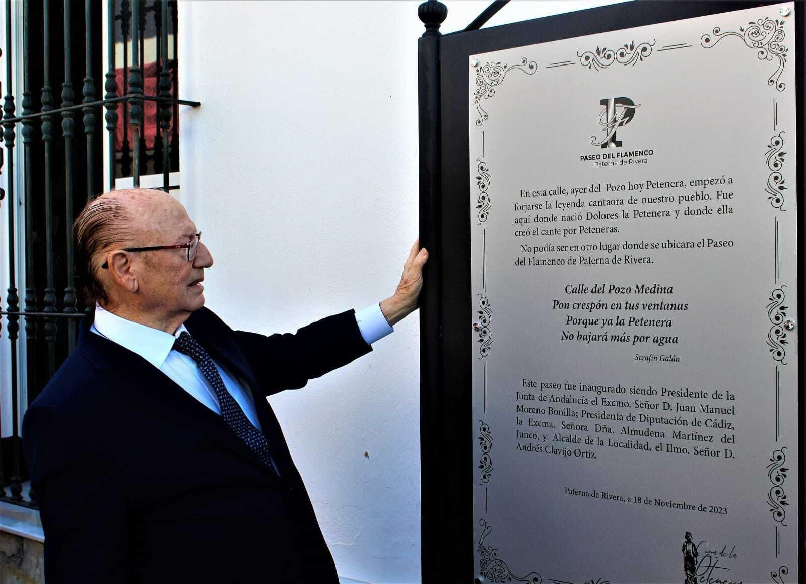 Imágenes: Paterna inaugura su Paseo Flamenco con 'Fosforito'