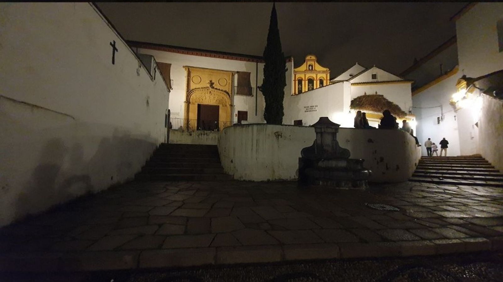 La nueva iluminación del Bailío.