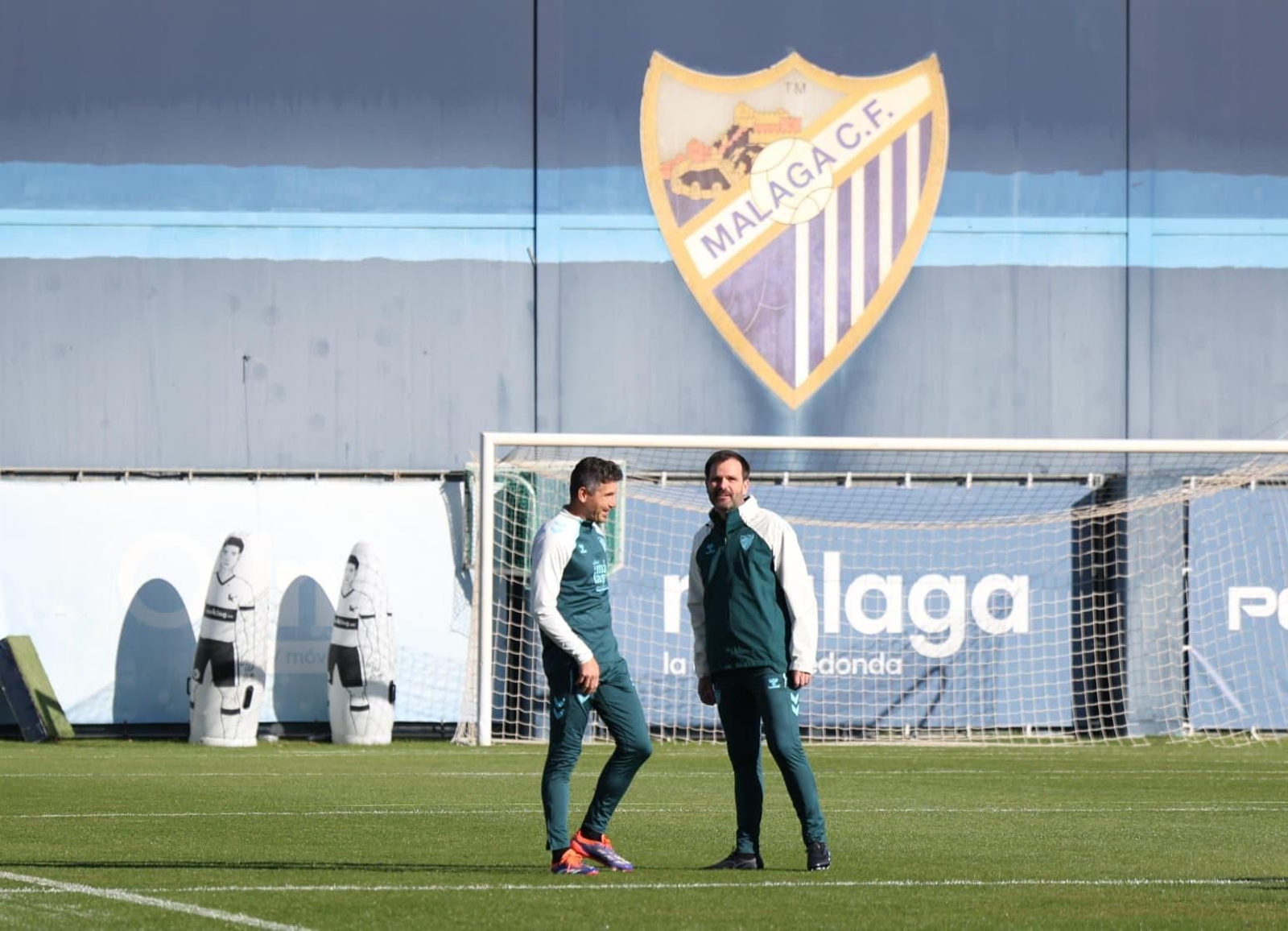 Juan Carlos Andrés ya ejerce como mano derecha de Funes en el Málaga CF