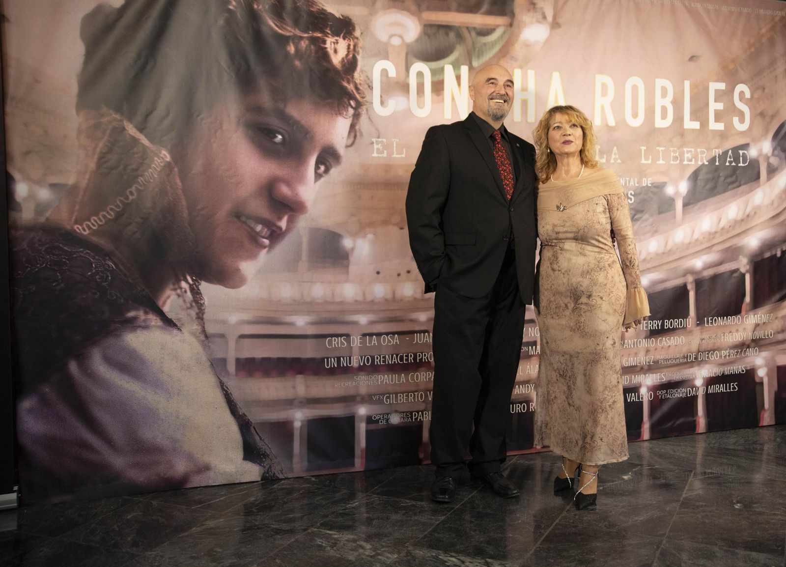 El estreno en Almería del largometraje documental "Concha Robles", en imágenes