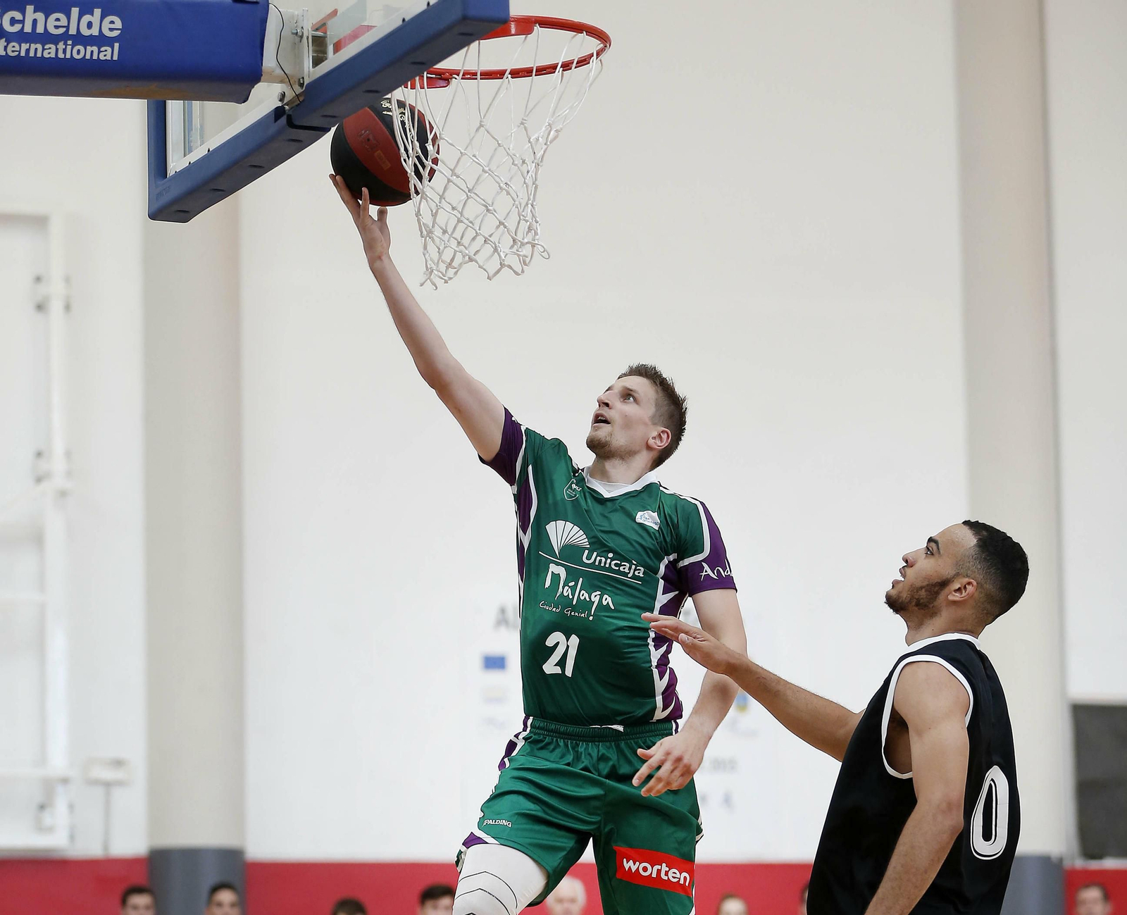 Waczynski, en el último Unicaja-Betis. Waczynski, en el último Unicaja-Betis.