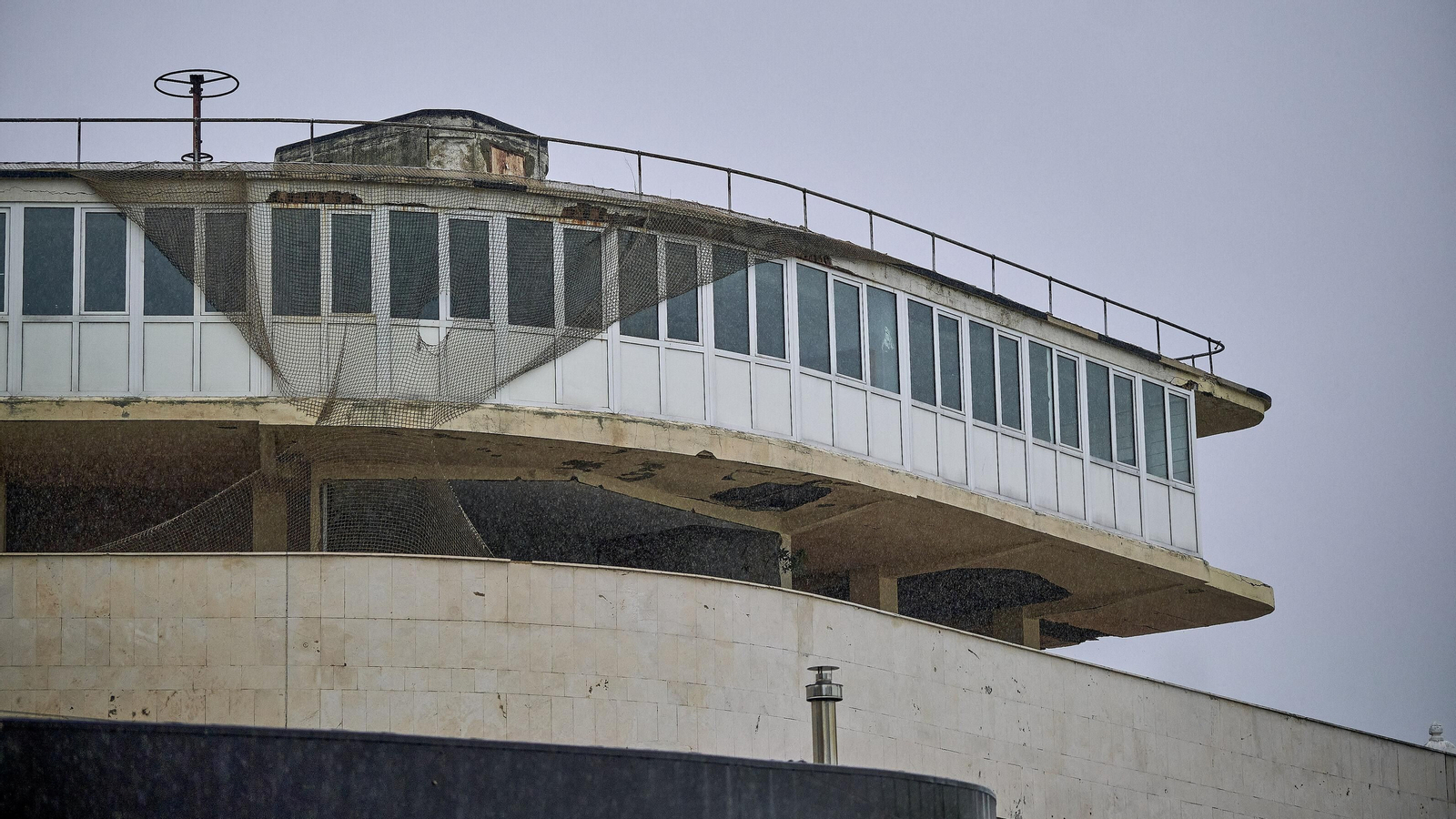El edificio abandonado de Náutica en una imagen de archivo. El edificio abandonado de Náutica en una imagen de archivo.