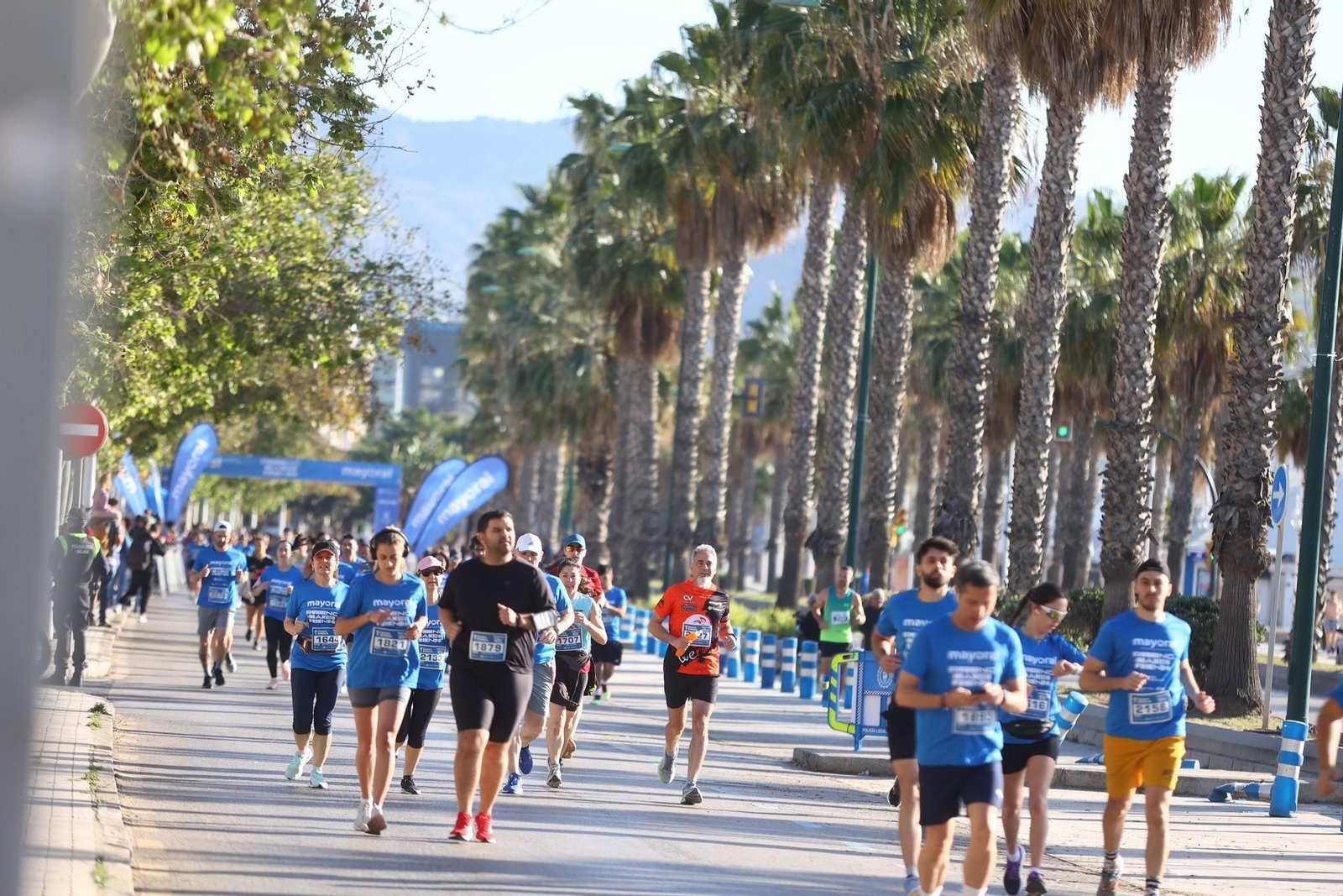 Las mejores fotos de la I Carrera Solidaria Mayoral de Málaga