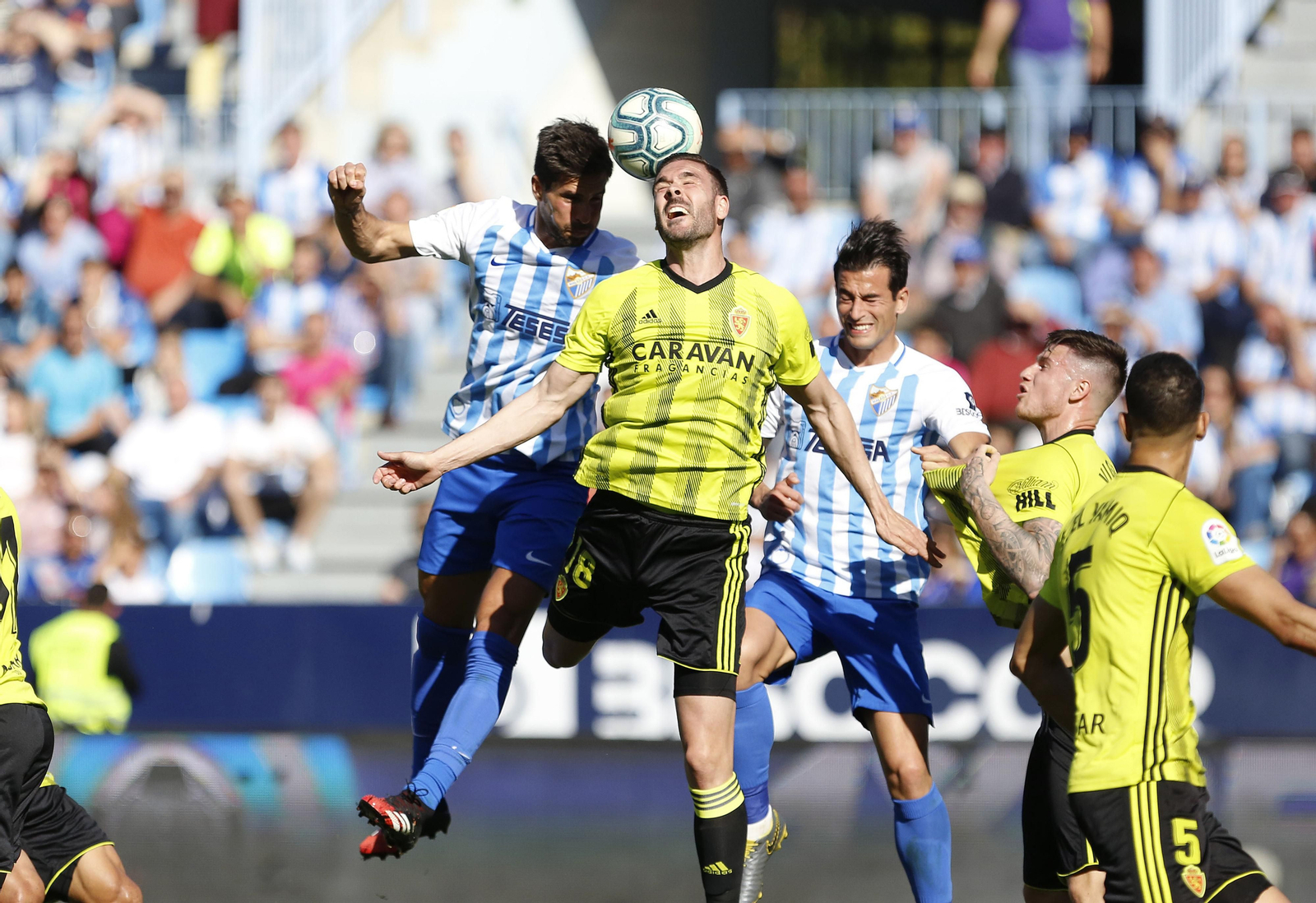 Las fotos del Málaga-Zaragoza