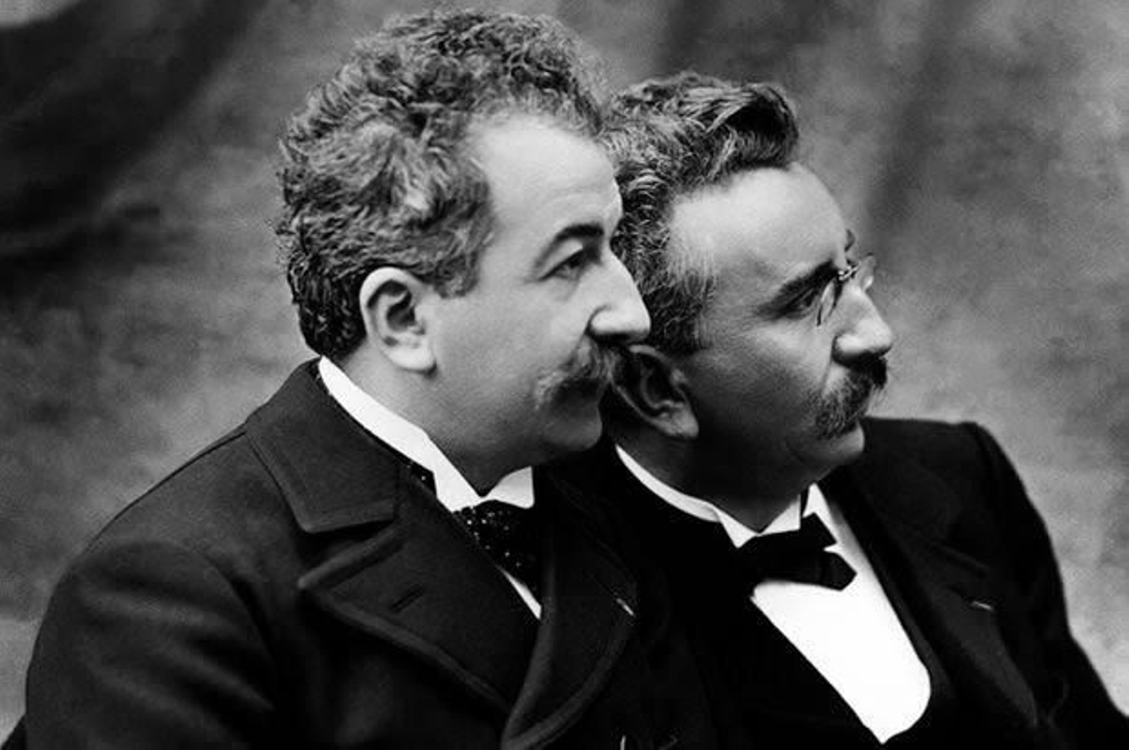 Los hermanos Lumière.