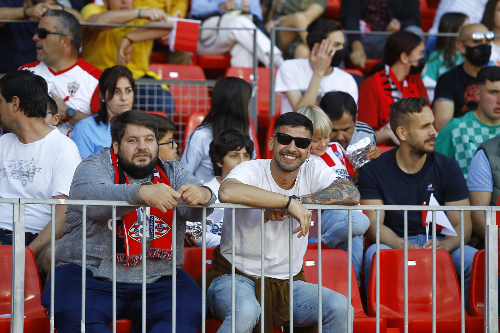 Imágenes del partido U.D. Almería-S.D. Amorebieta