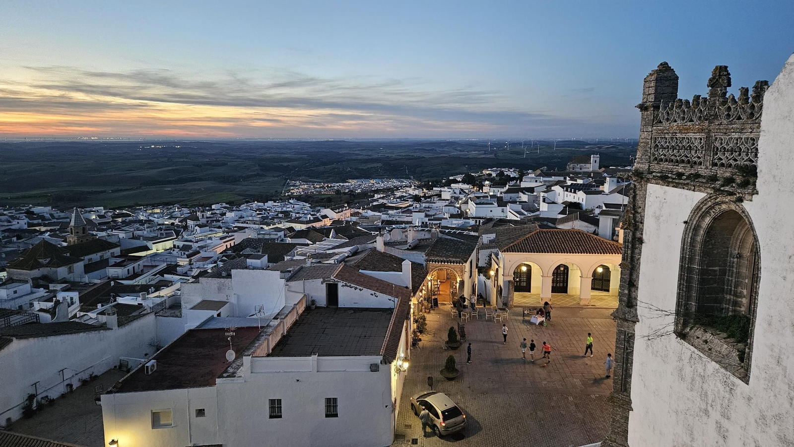 Vistas desde la Torre de Doña Blanca Vistas desde la Torre de Doña Blanca