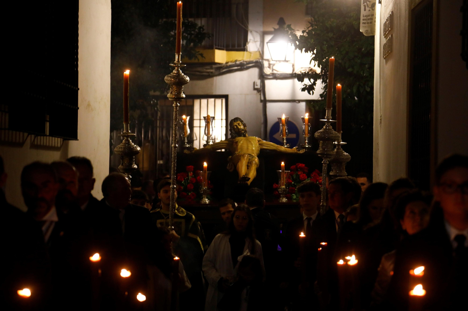 Las imágenes del vía crucis del Cristo de la Clemencia de Córdoba