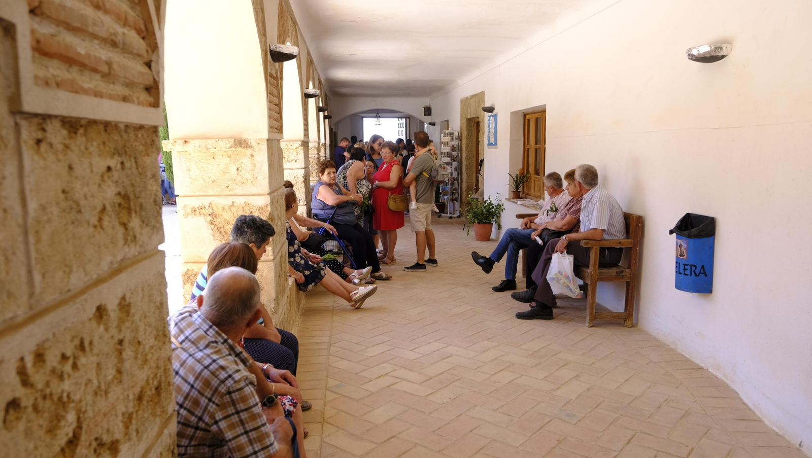 La Virgen del Saliente es venerada por los fieles en su Santuario
