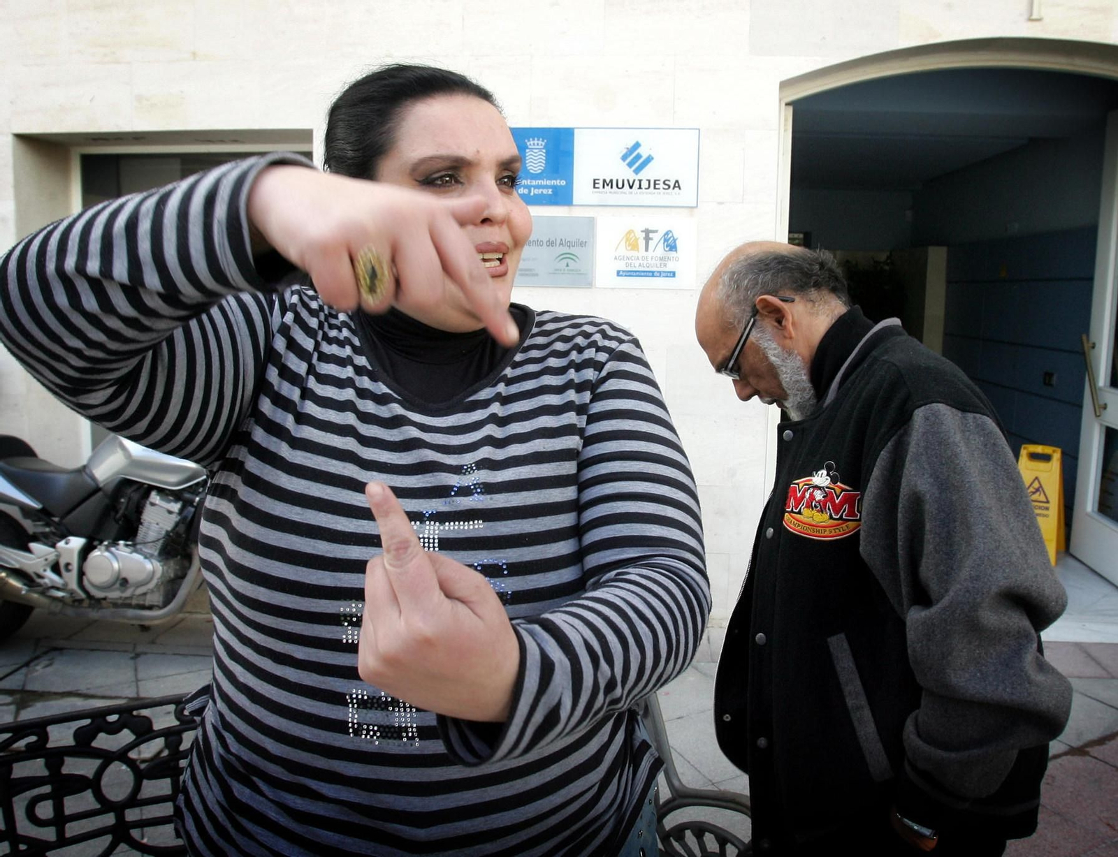 Una pareja de artistas pide la permuta de un piso de alquiler