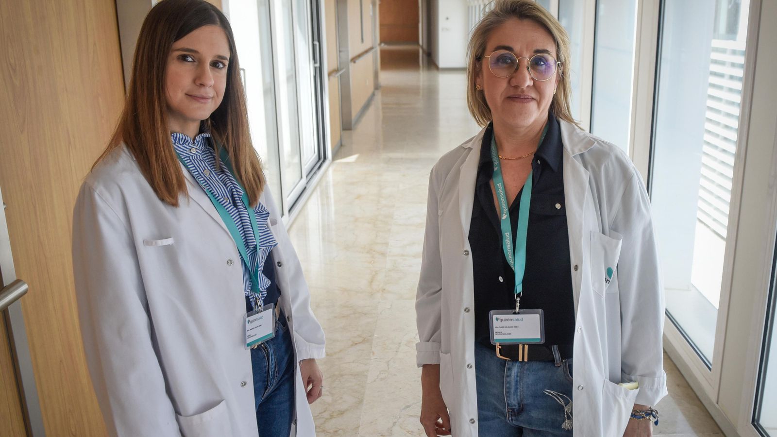 Las responsables de la Unidad del Sueño del Hospital Quirónsalud Infanta Luisa, Gema Daza y Gema María Jiménez.
