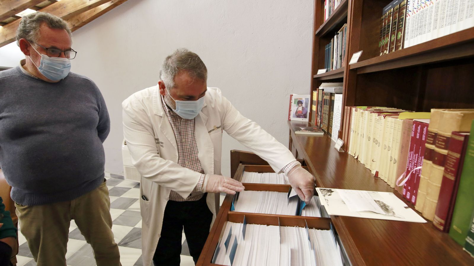 Imágenes del archivo fotográfico conservado en Bodegas Tradición